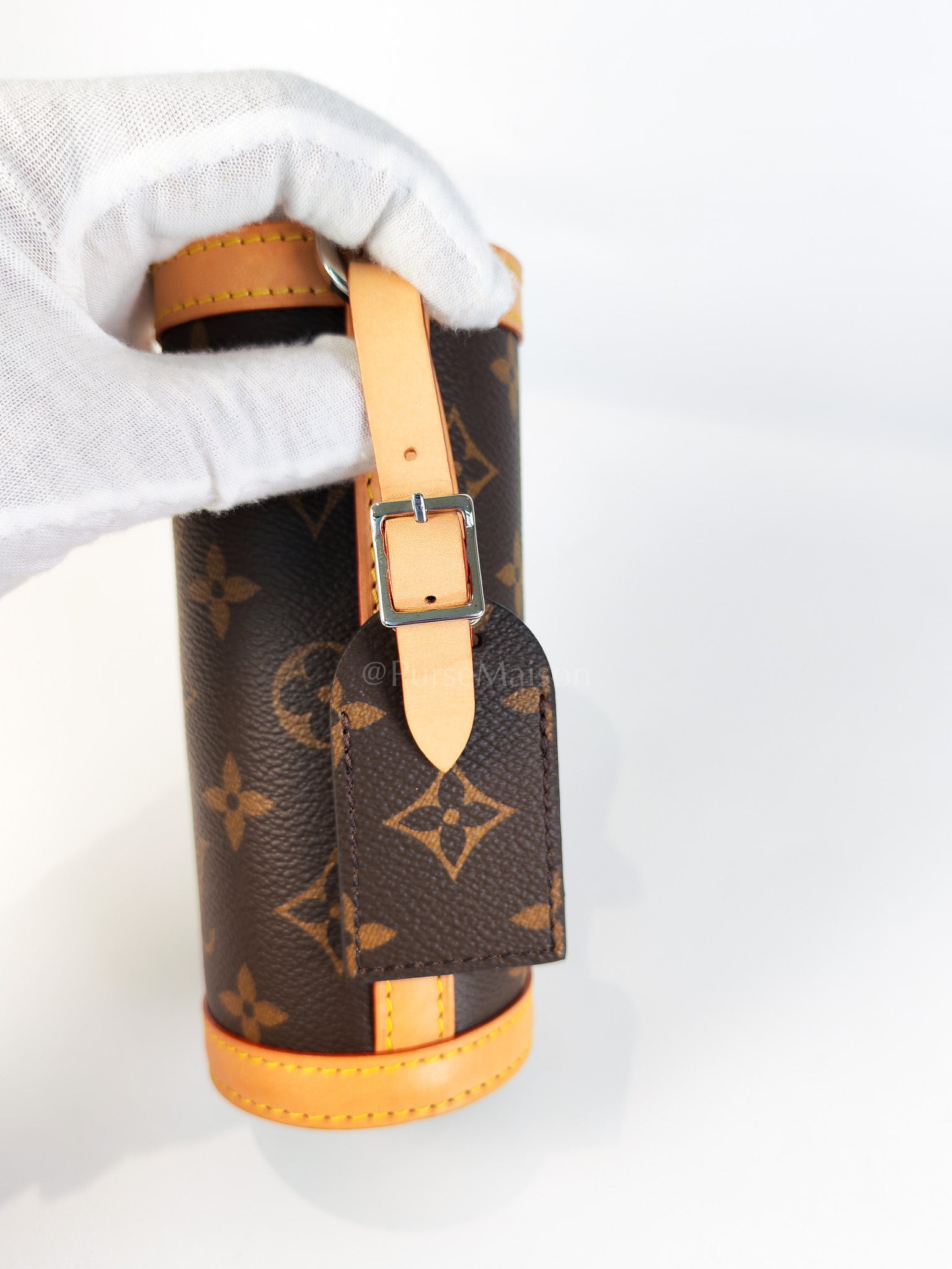 Monogram Flask Holder Thermos with Case Water Bottle (Date Code: PL5200) | Purse Maison Luxury Bags Shop