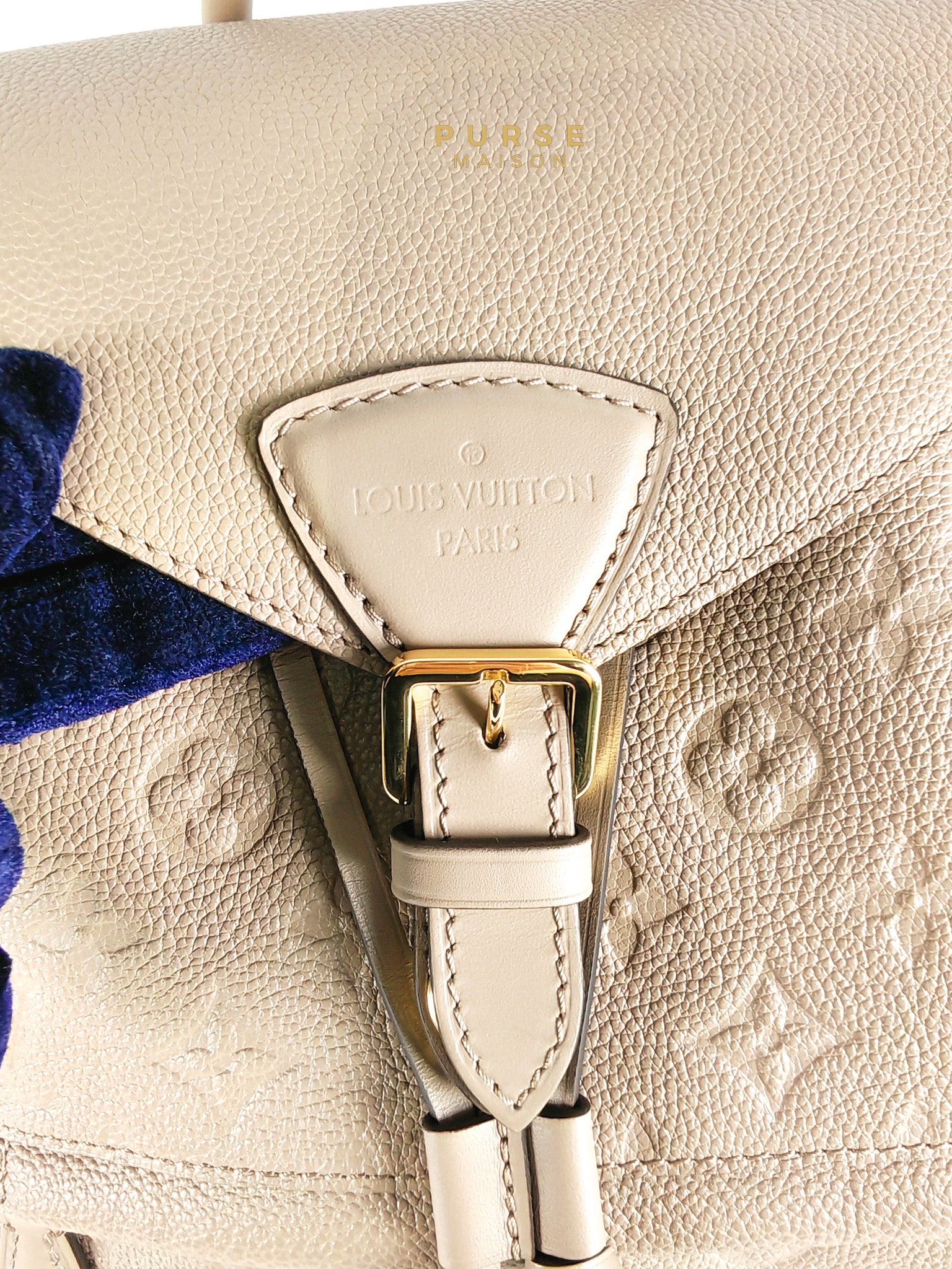 Montsouris NM in Turtledove Monogram Empreinte Leather Backpack (Microchip) | Purse Maison Luxury Bags Shop