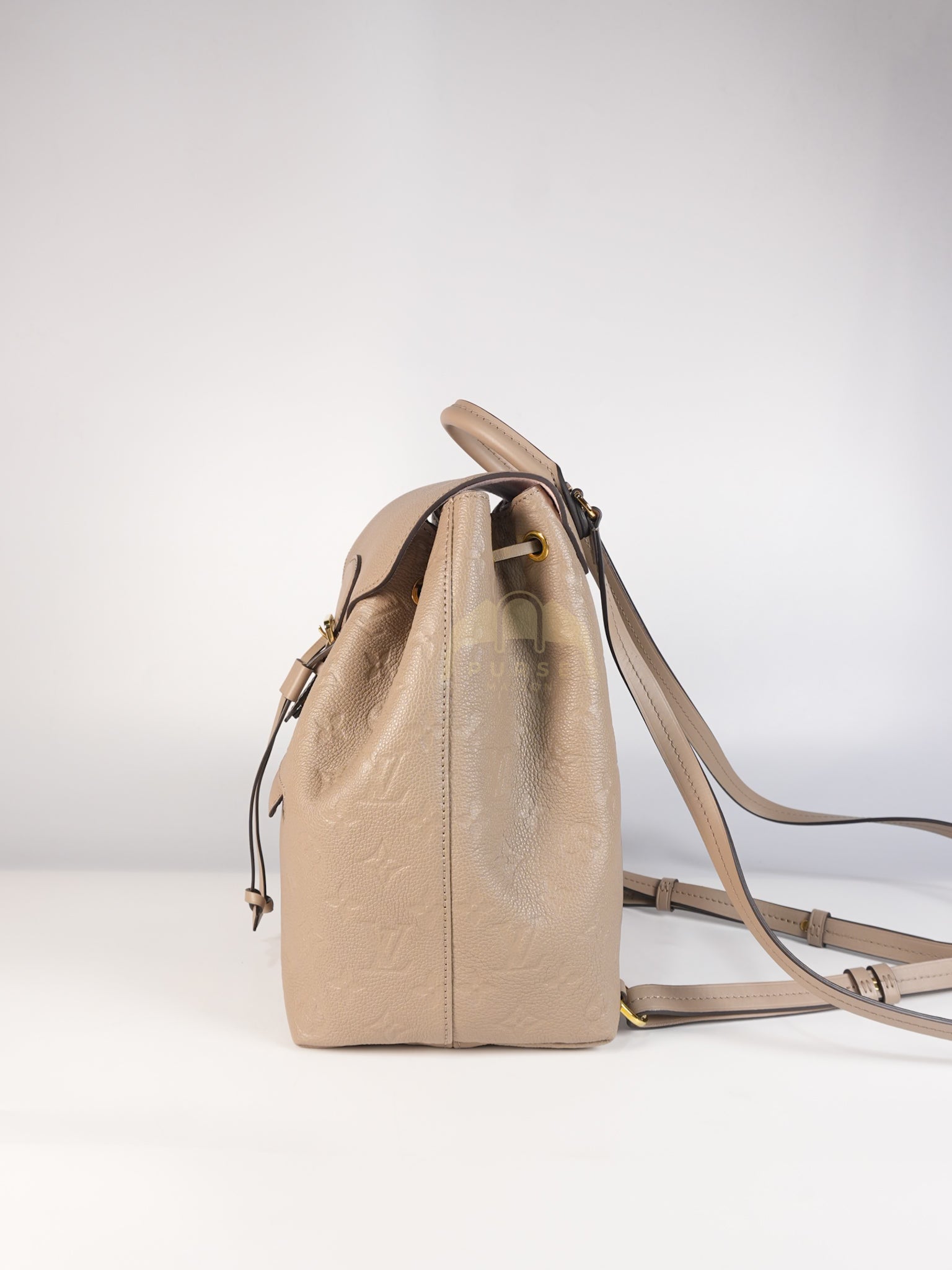 Montsouris NM in Turtledove Monogram Empreinte Leather Backpack (Microchip) | Purse Maison Luxury Bags Shop