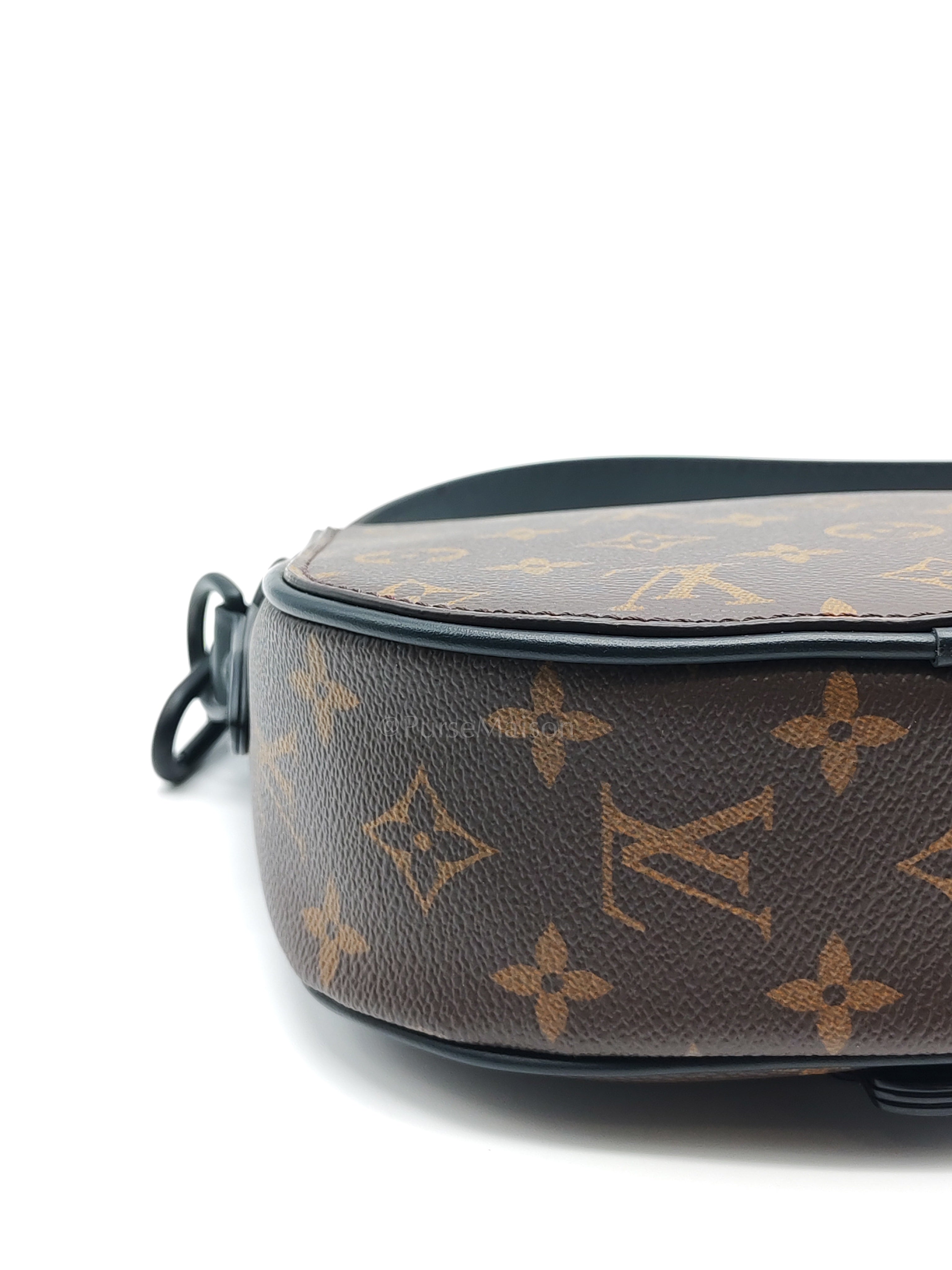Montsouris PM Monogram Canvas Messenger Cross Body Bag (Microchip) | Purse Maison Luxury Bags Shop