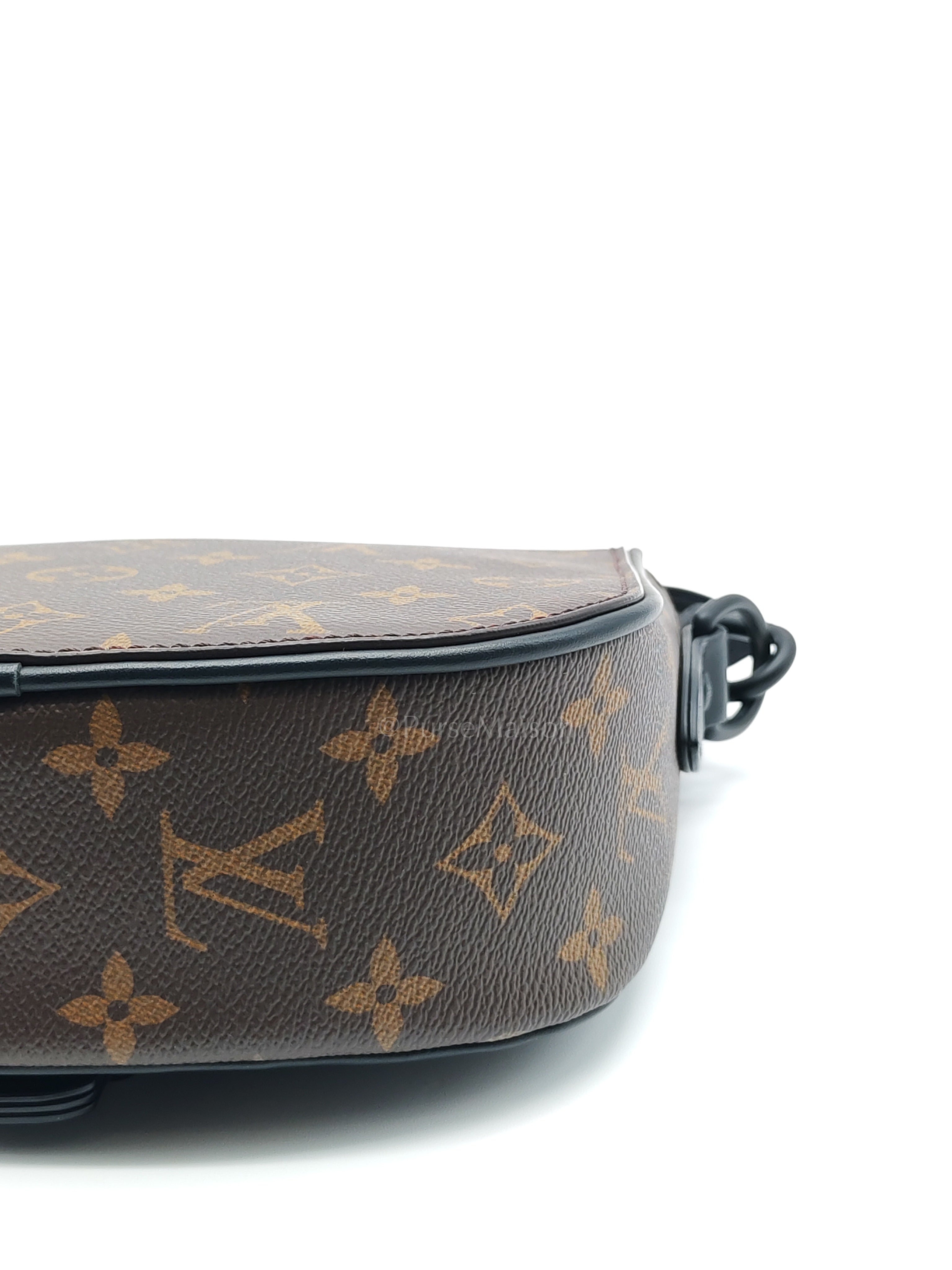 Montsouris PM Monogram Canvas Messenger Cross Body Bag (Microchip) | Purse Maison Luxury Bags Shop