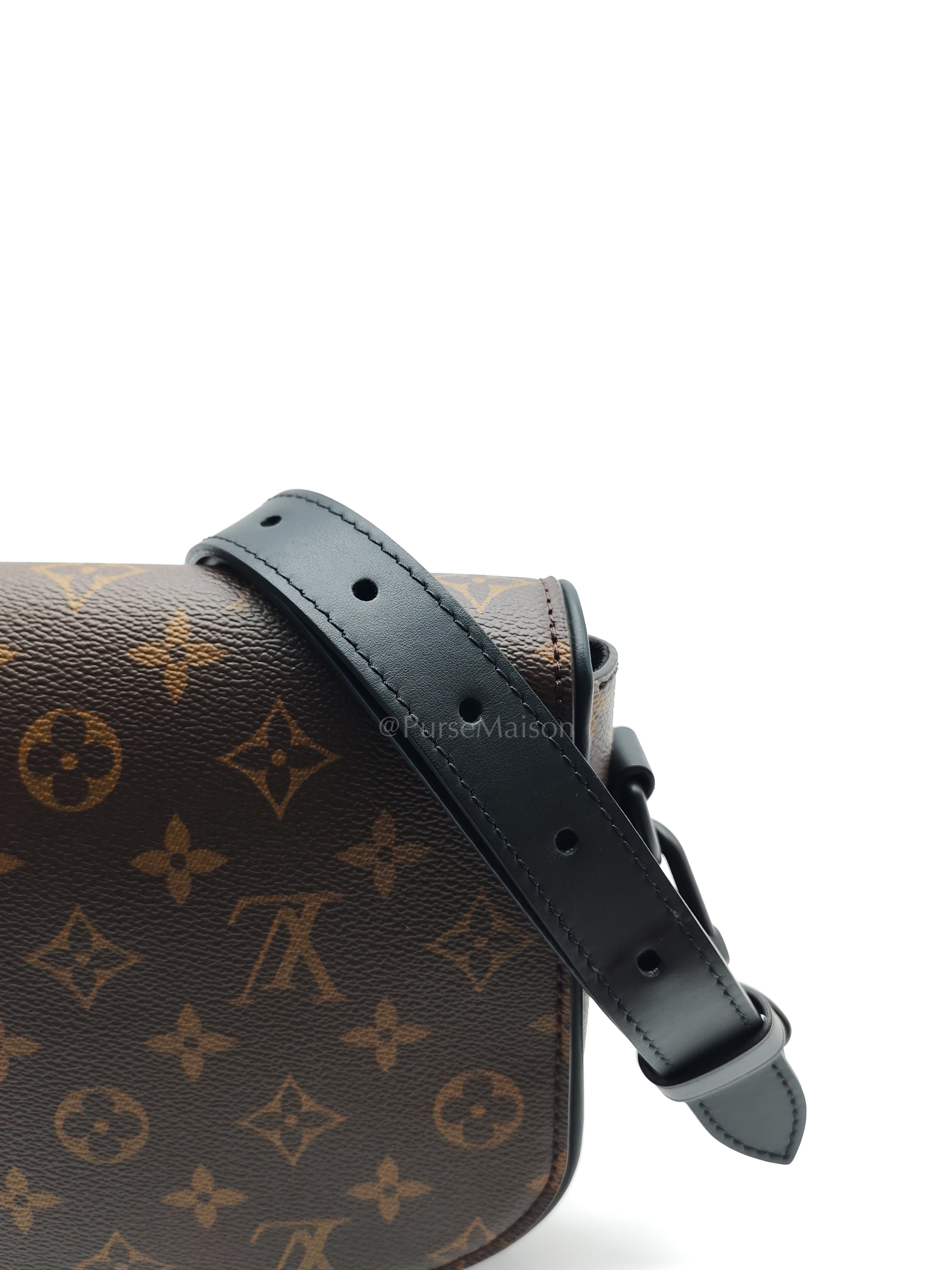 Montsouris PM Monogram Canvas Messenger Cross Body Bag (Microchip) | Purse Maison Luxury Bags Shop