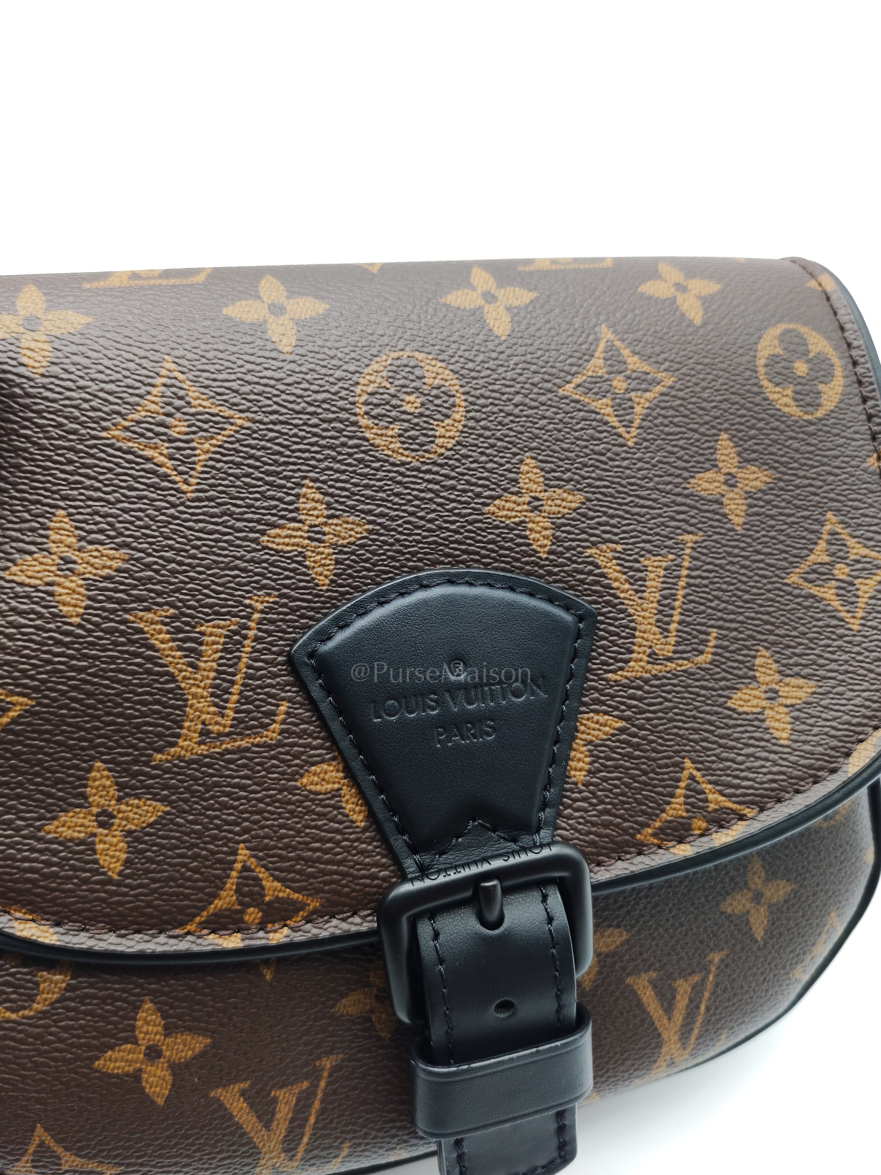 Montsouris PM Monogram Canvas Messenger Cross Body Bag (Microchip) | Purse Maison Luxury Bags Shop