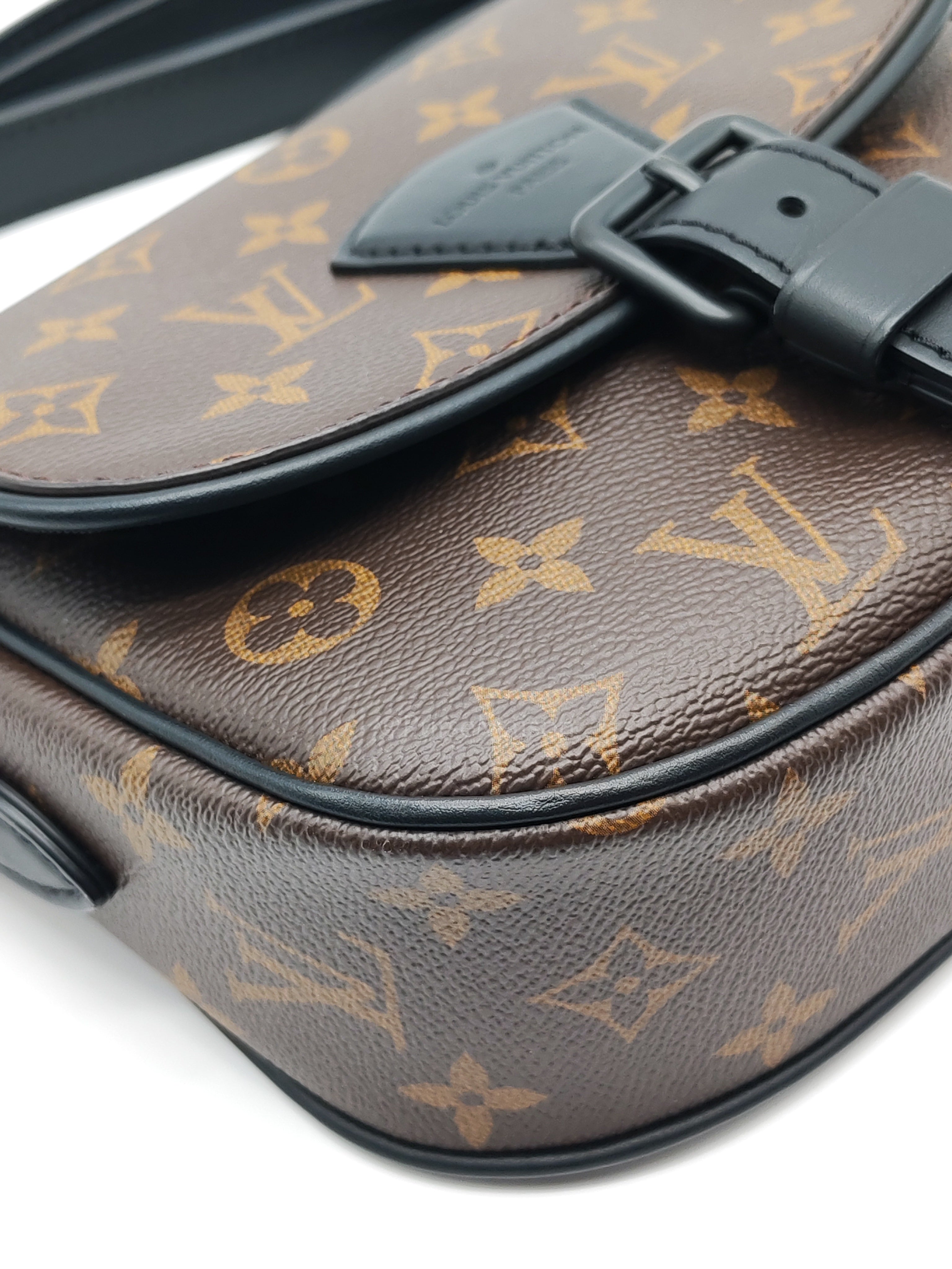 Montsouris PM Monogram Canvas Messenger Cross Body Bag (Microchip) | Purse Maison Luxury Bags Shop