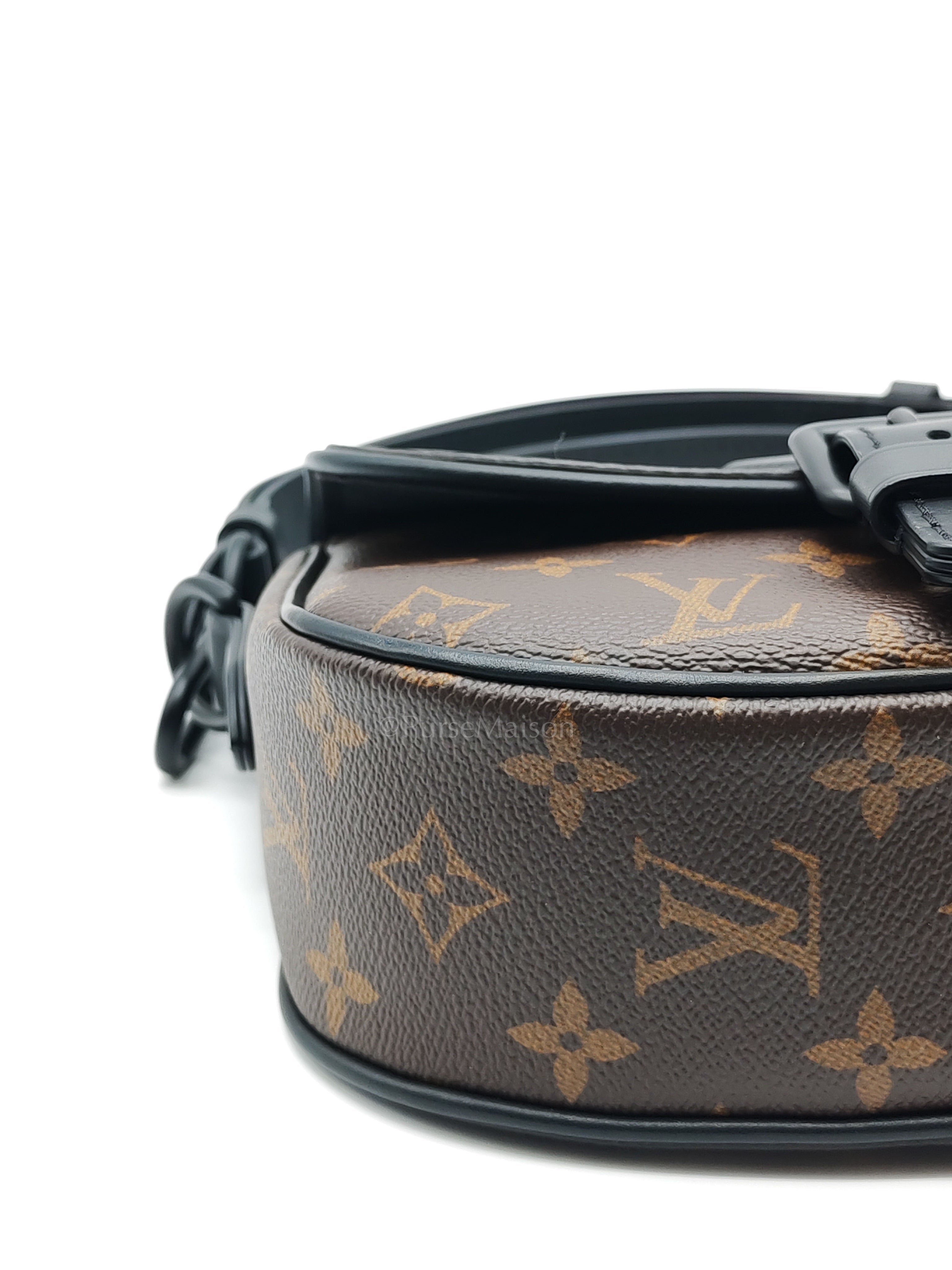 Montsouris PM Monogram Canvas Messenger Cross Body Bag (Microchip) | Purse Maison Luxury Bags Shop