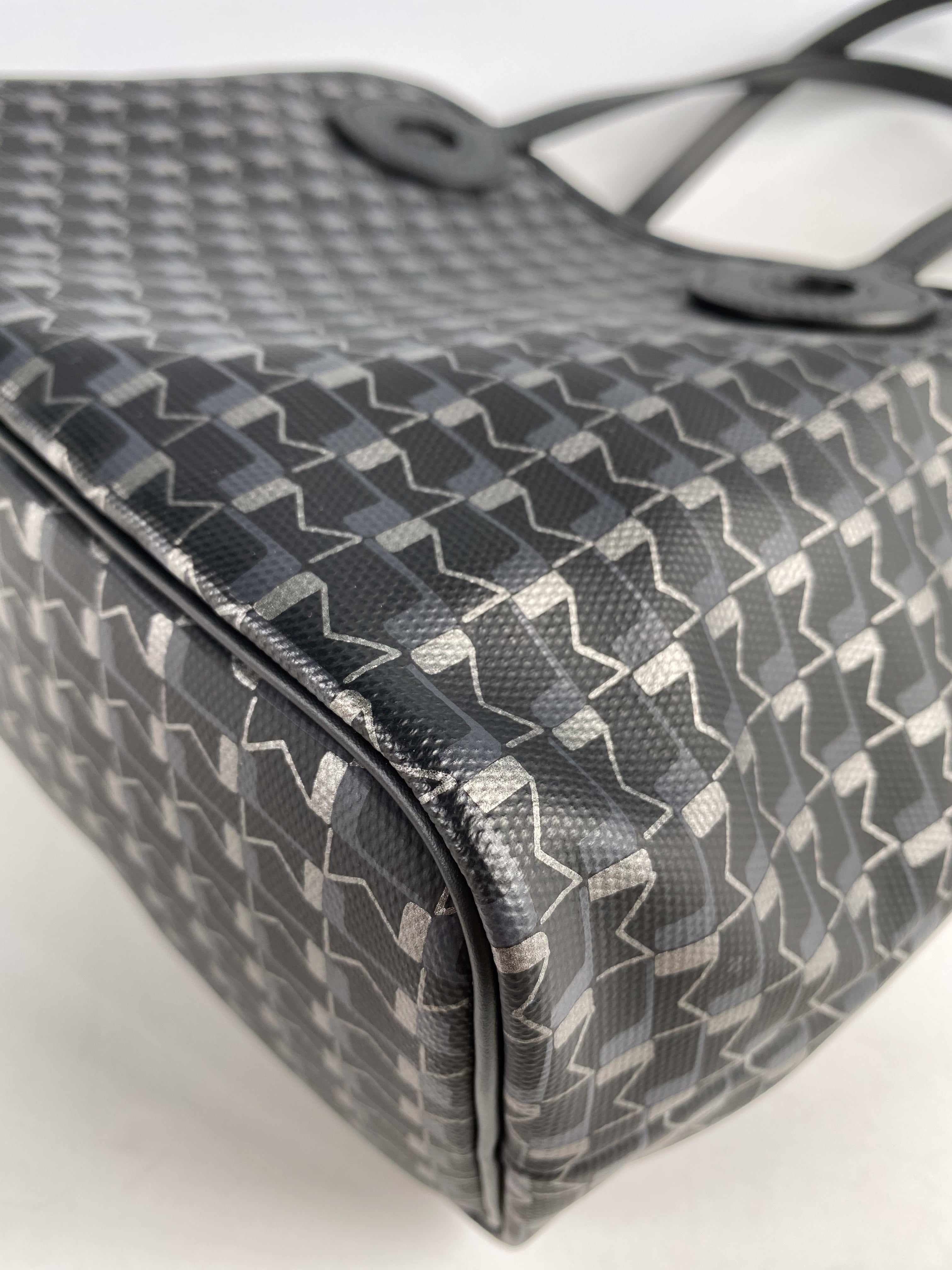 Moynat OH! Tote PM Bag (Carbon Silver)