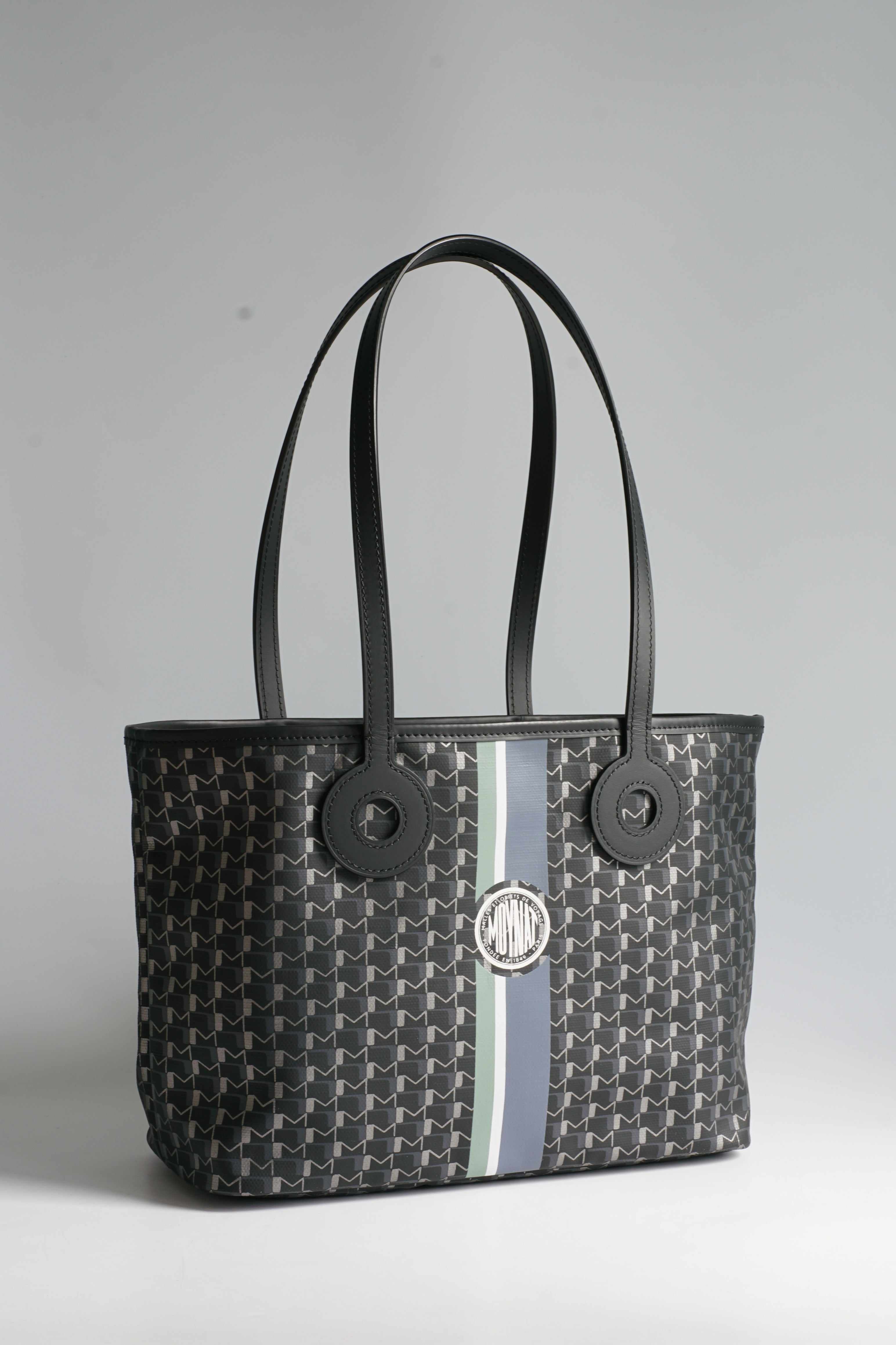 Moynat OH! Tote PM Bag (Carbon Silver)