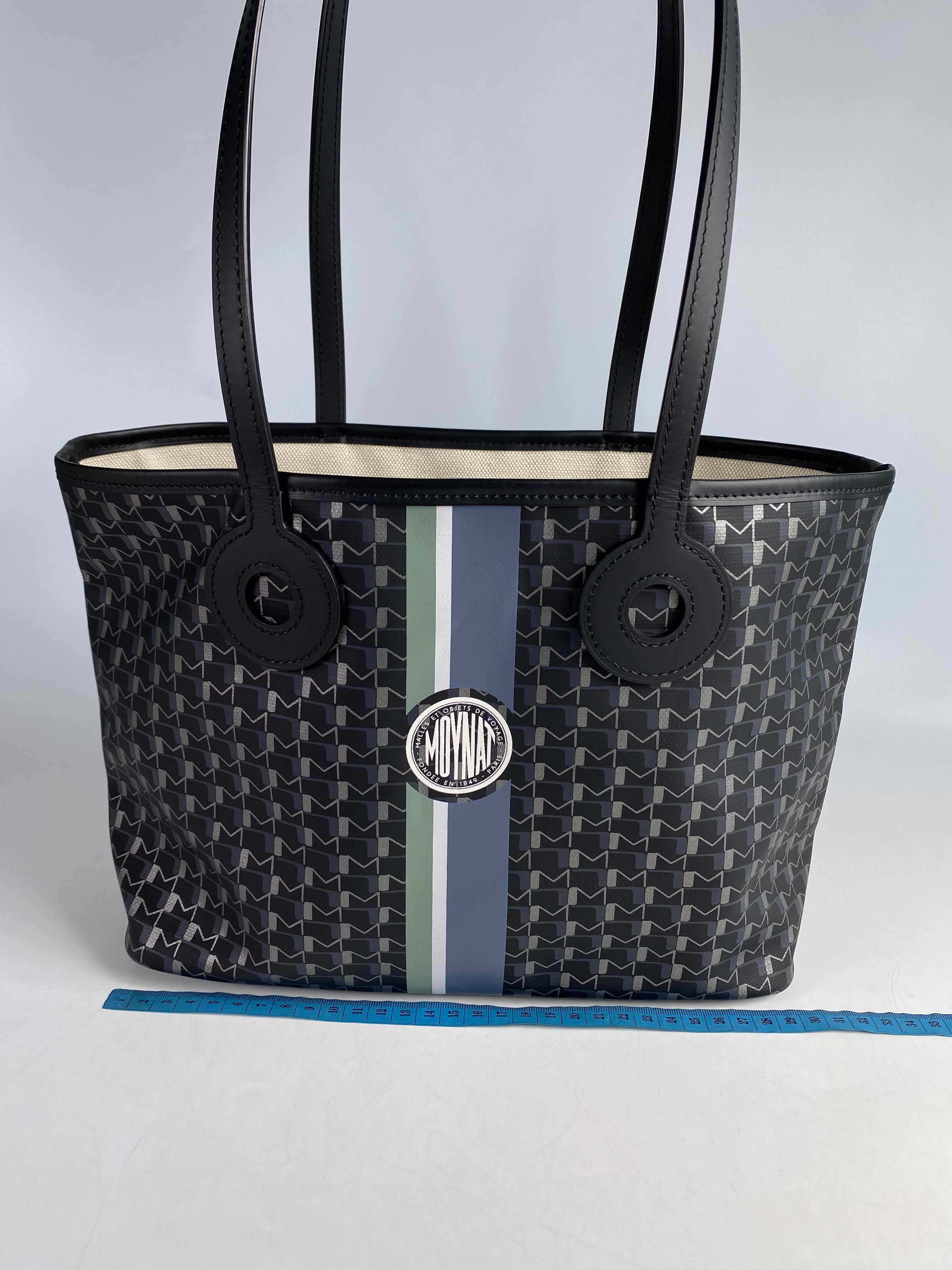 Moynat OH! Tote PM Bag (Carbon Silver)