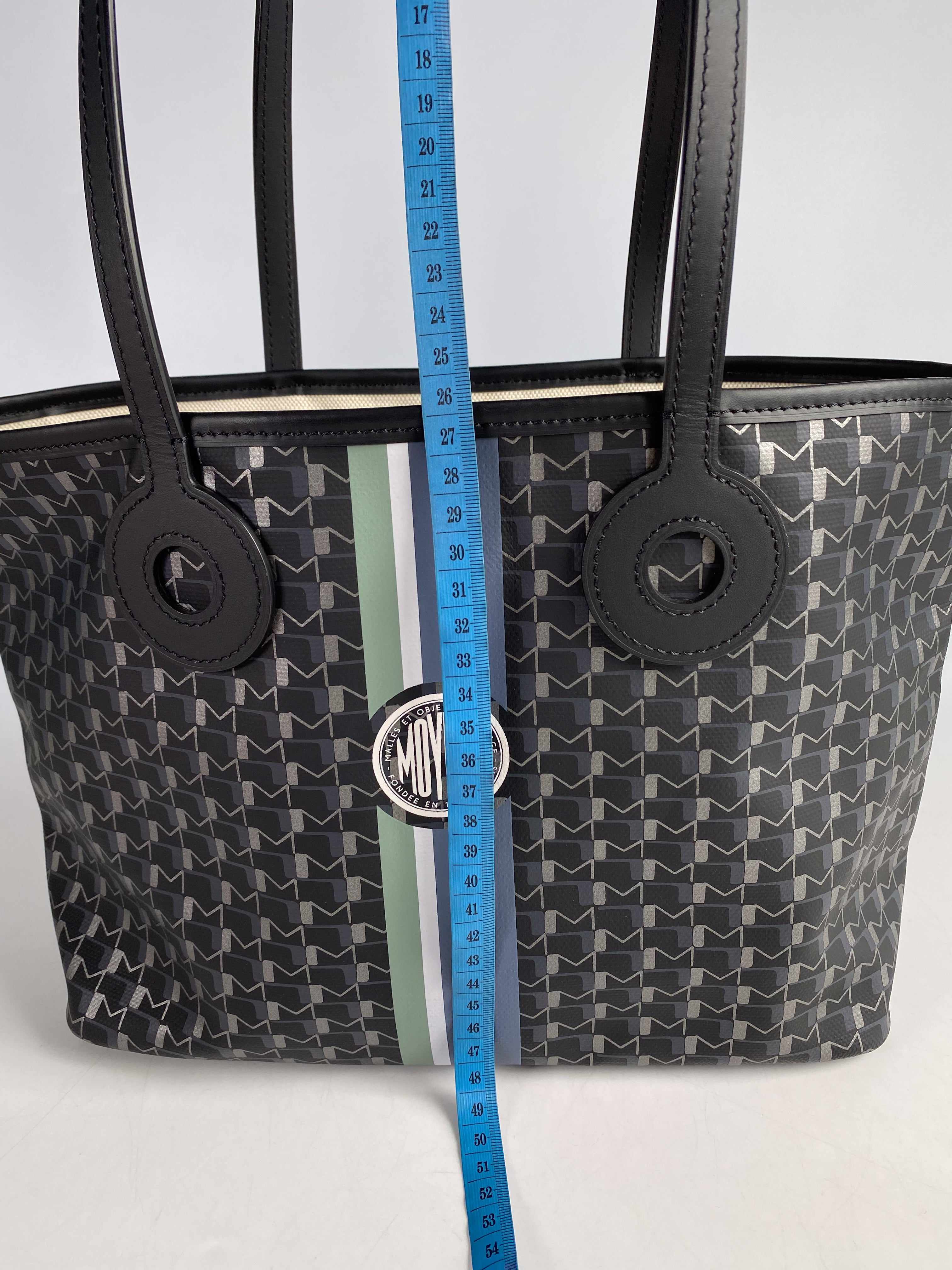 Moynat OH! Tote PM Bag (Carbon Silver)