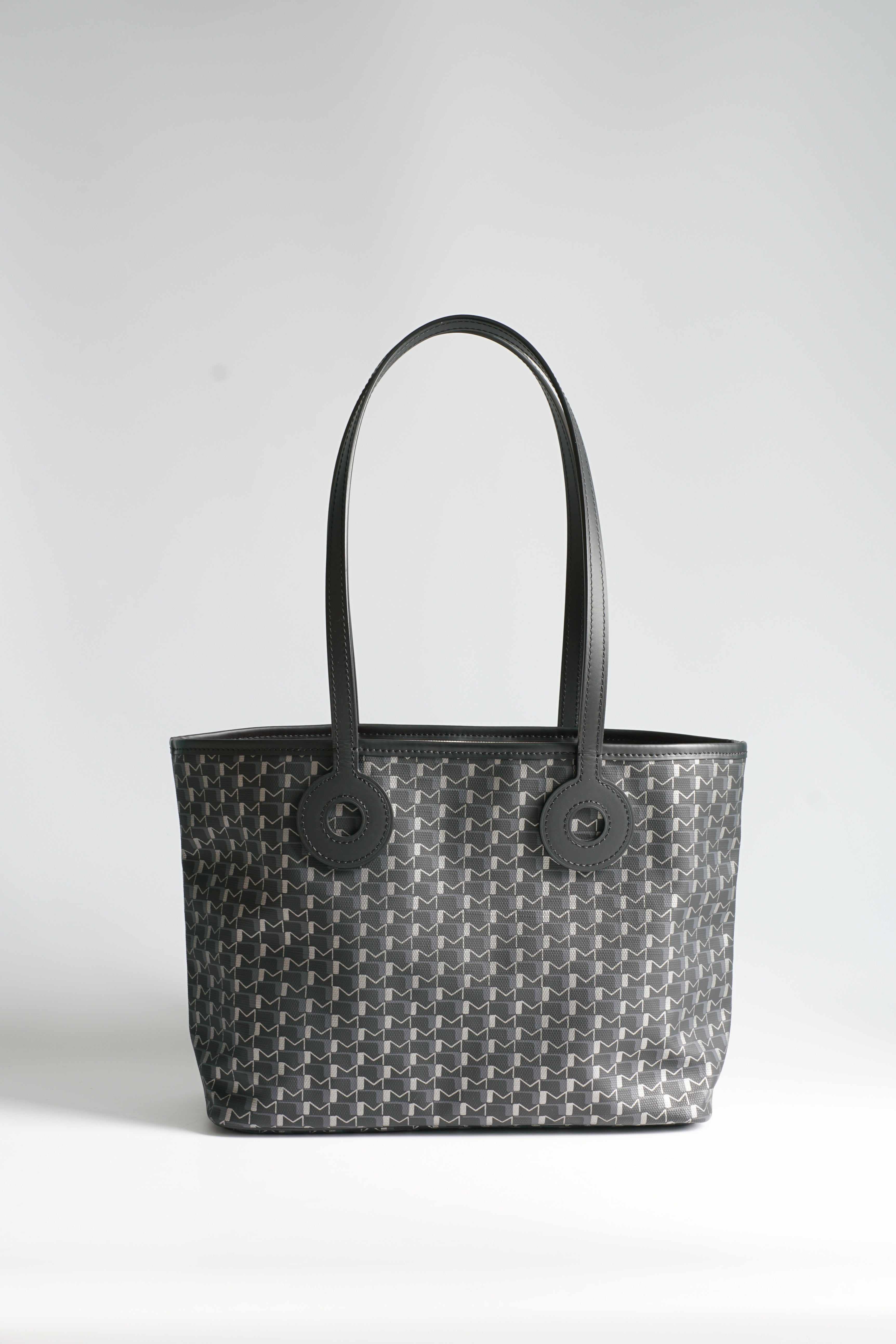 Moynat OH! Tote PM Bag (Carbon Silver)