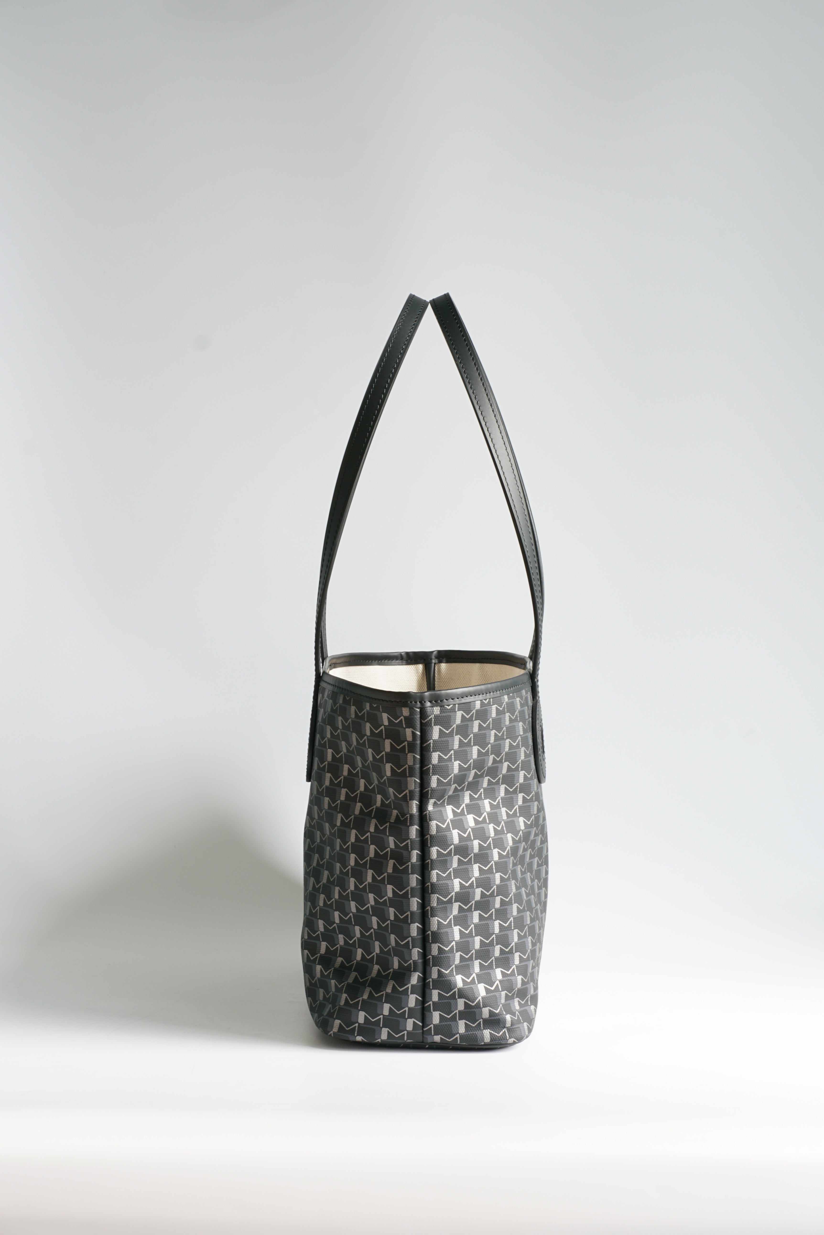 Moynat OH! Tote PM Bag (Carbon Silver)