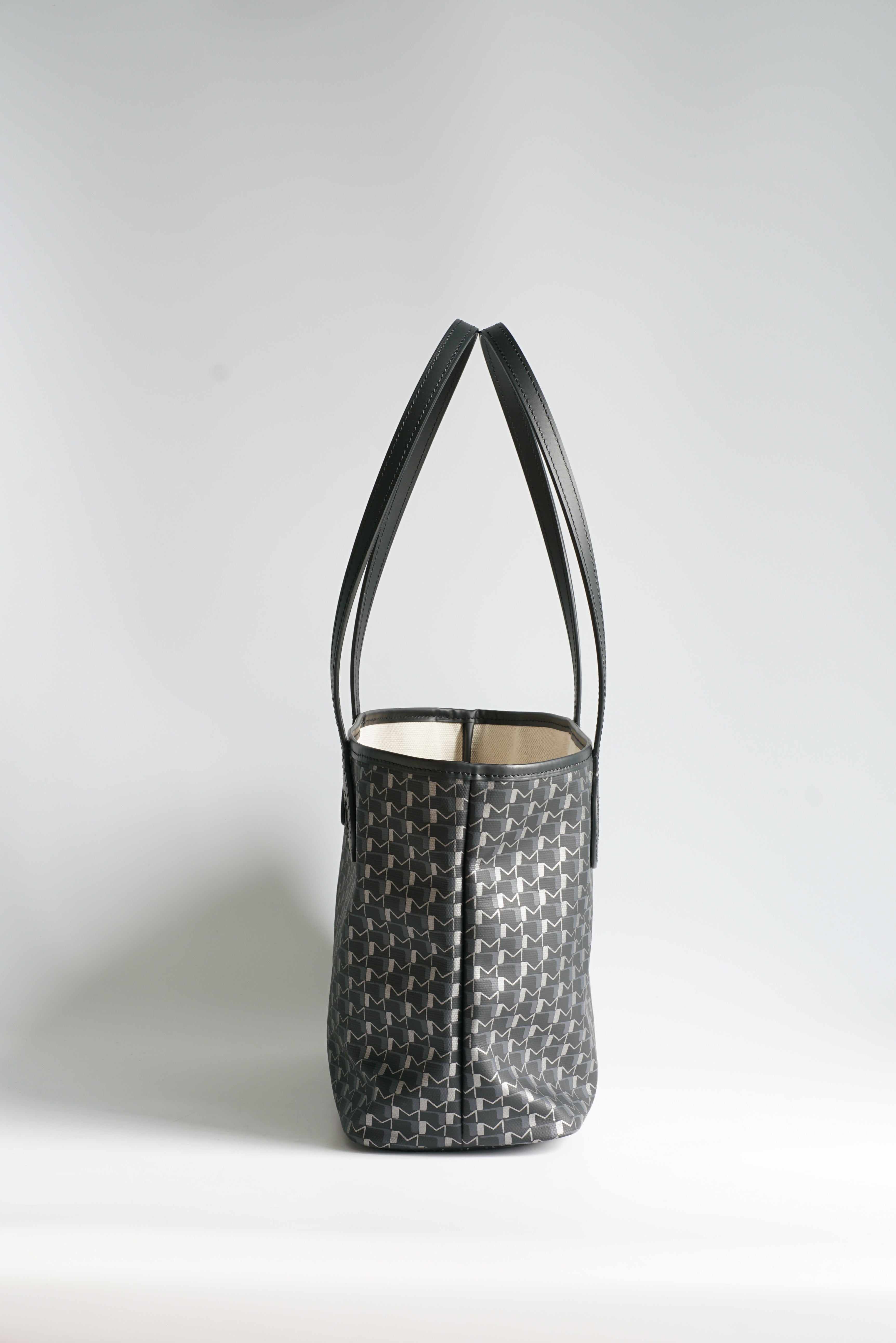 Moynat OH! Tote PM Bag (Carbon Silver)