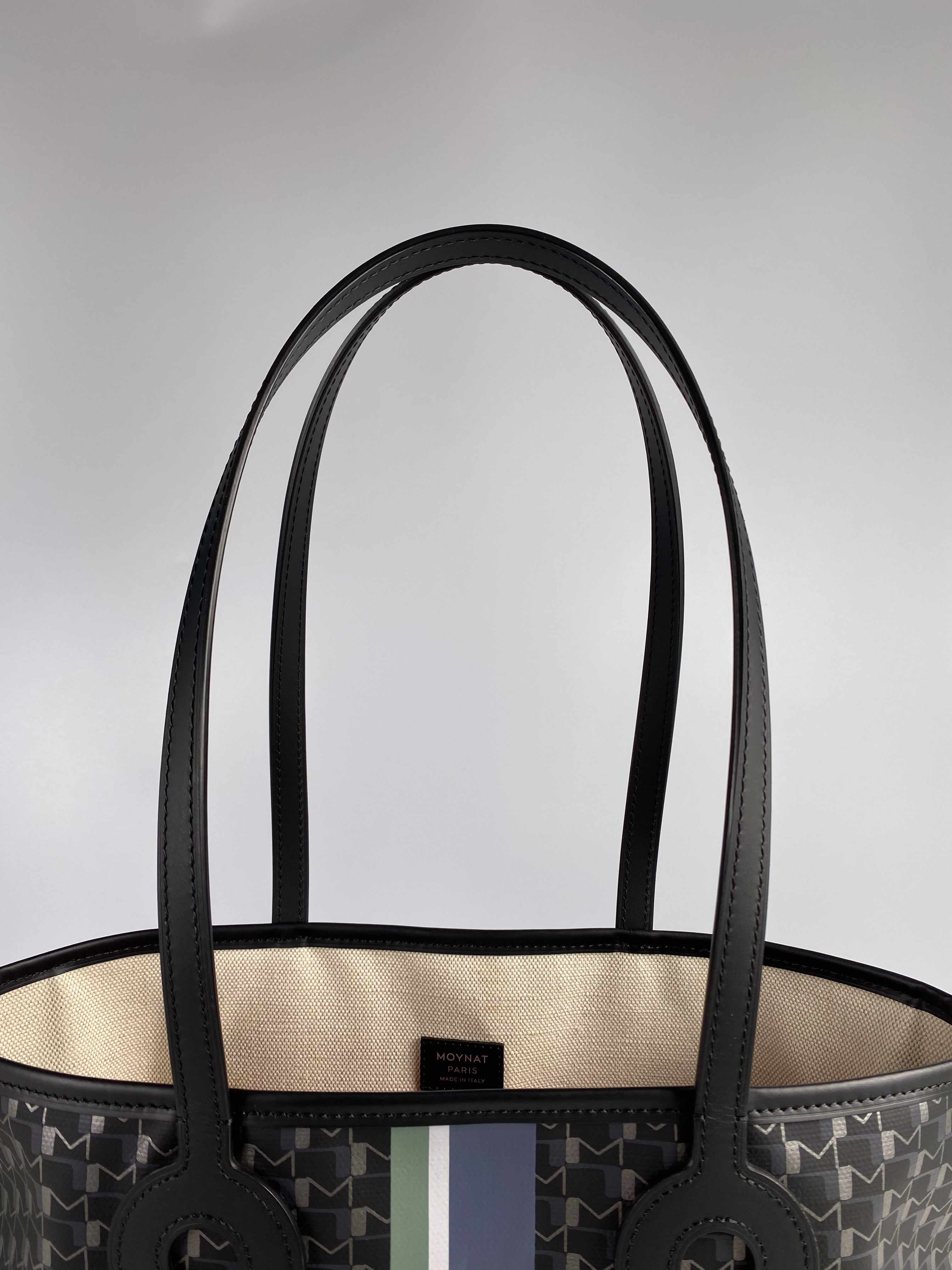 Moynat OH! Tote PM Bag (Carbon Silver)