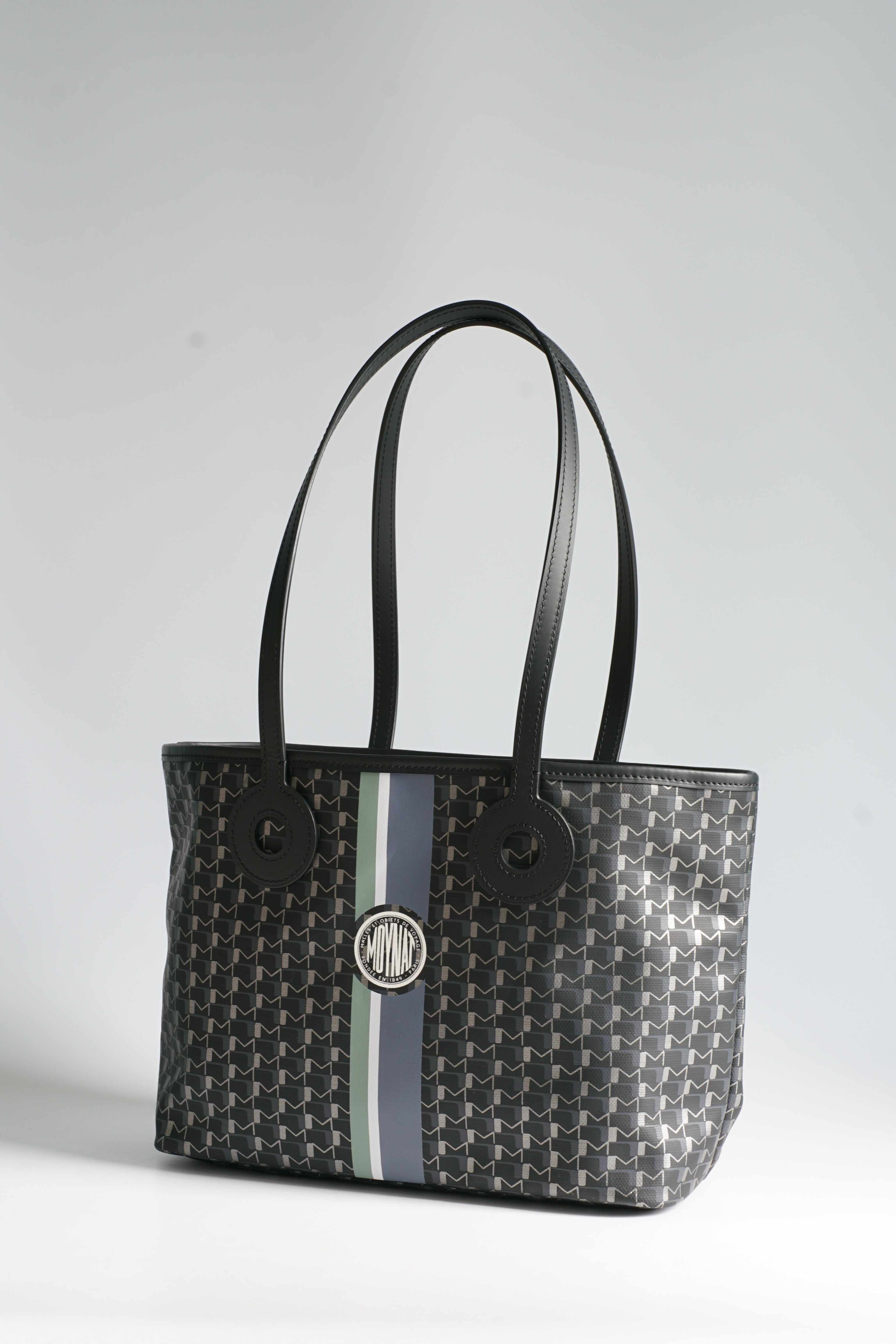 Moynat OH! Tote PM Bag (Carbon Silver)