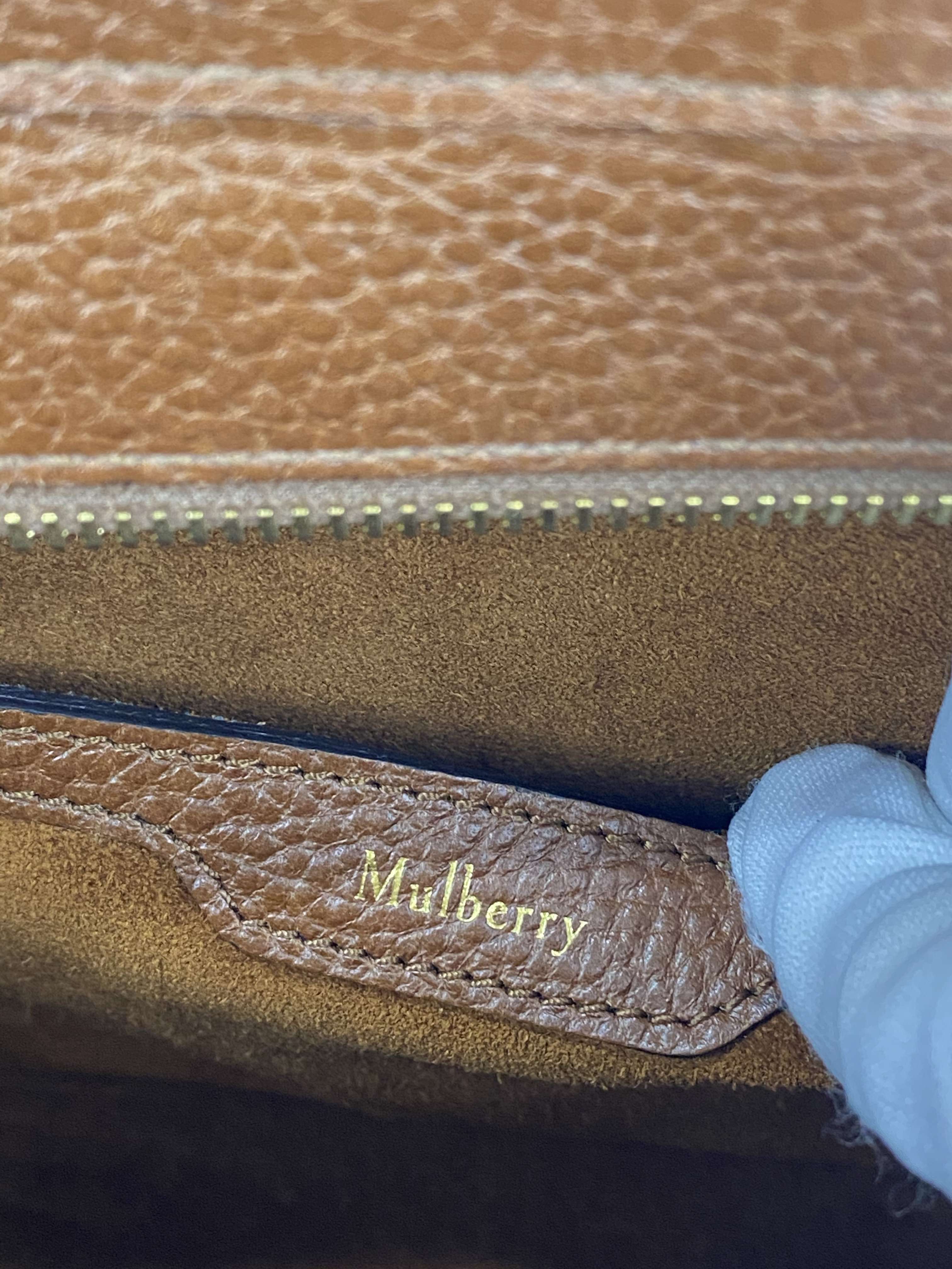 Mulberry Bayswater Zip small oak color