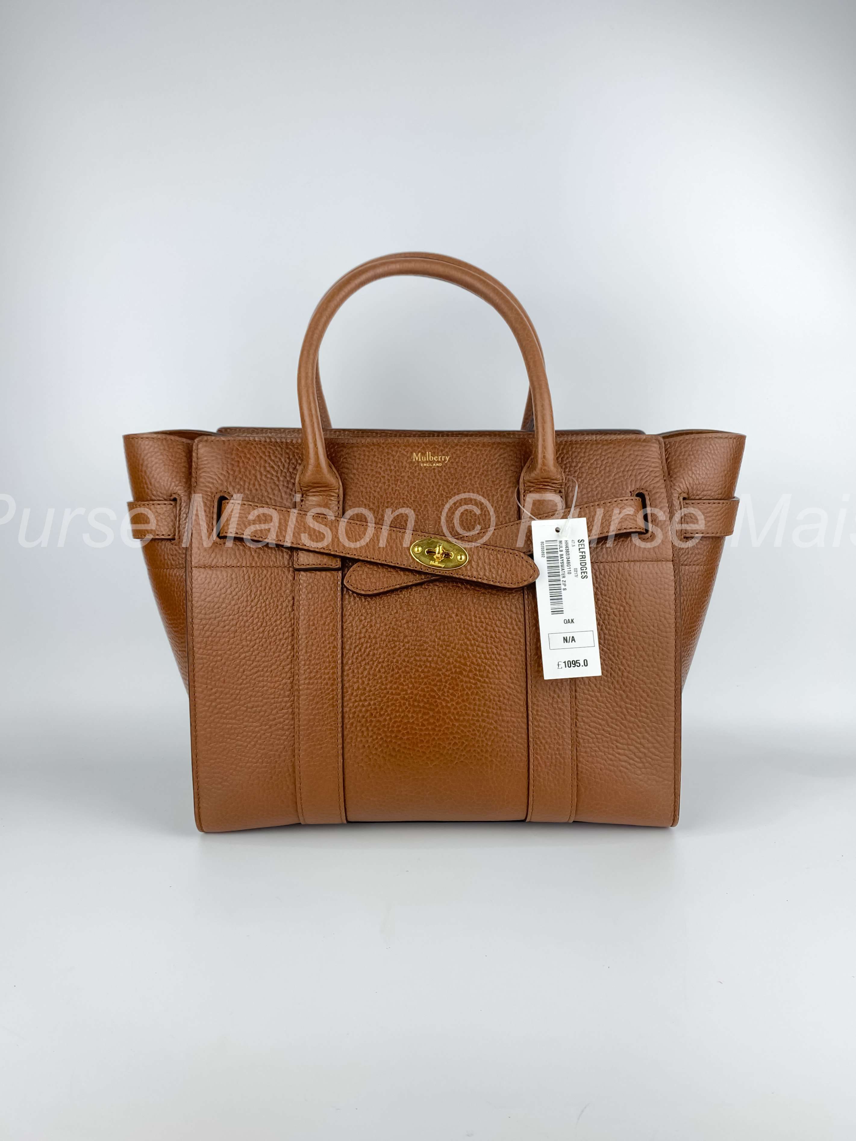 Mulberry Bayswater Zip small oak color