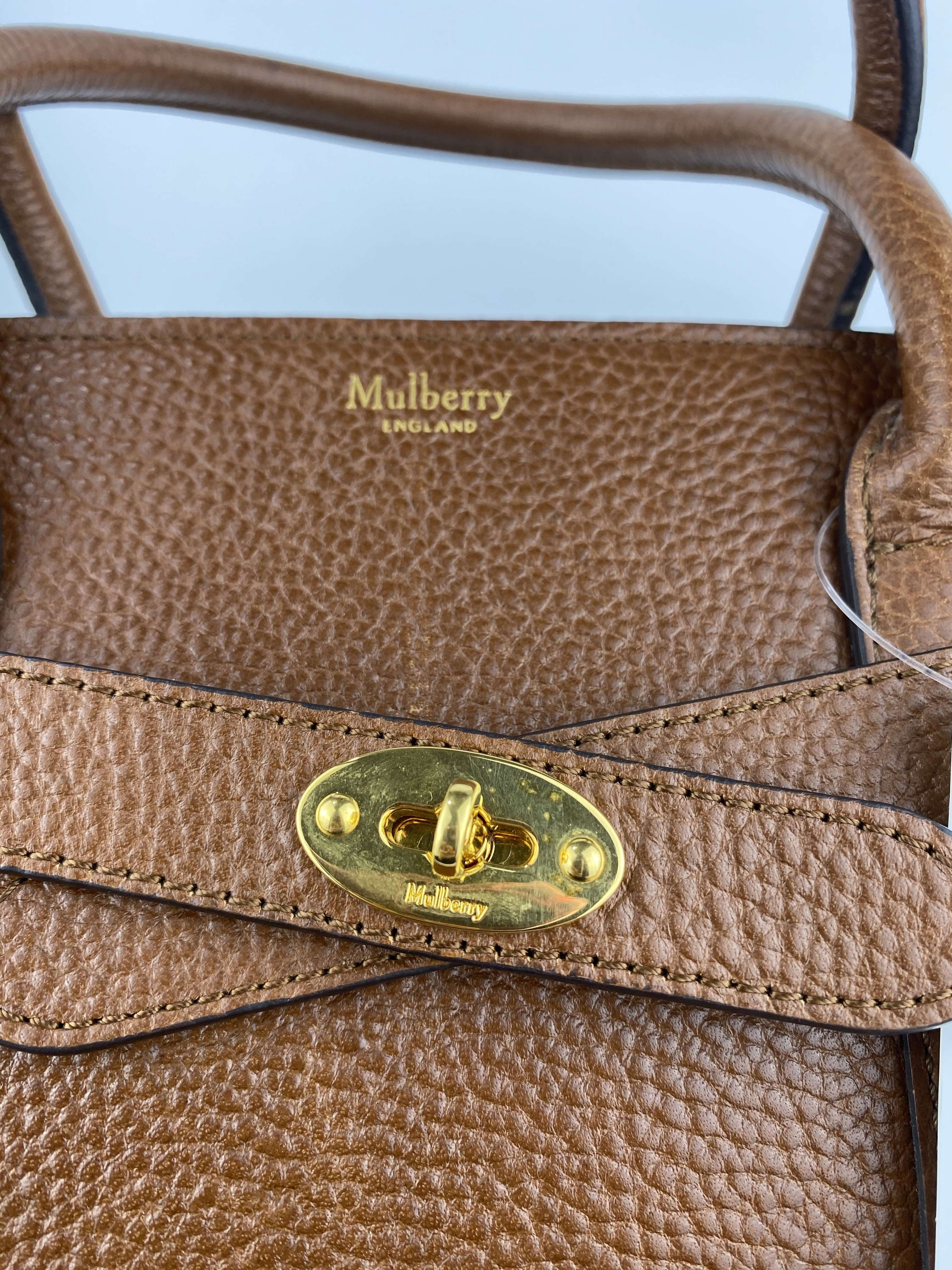 Mulberry Bayswater Zip small oak color