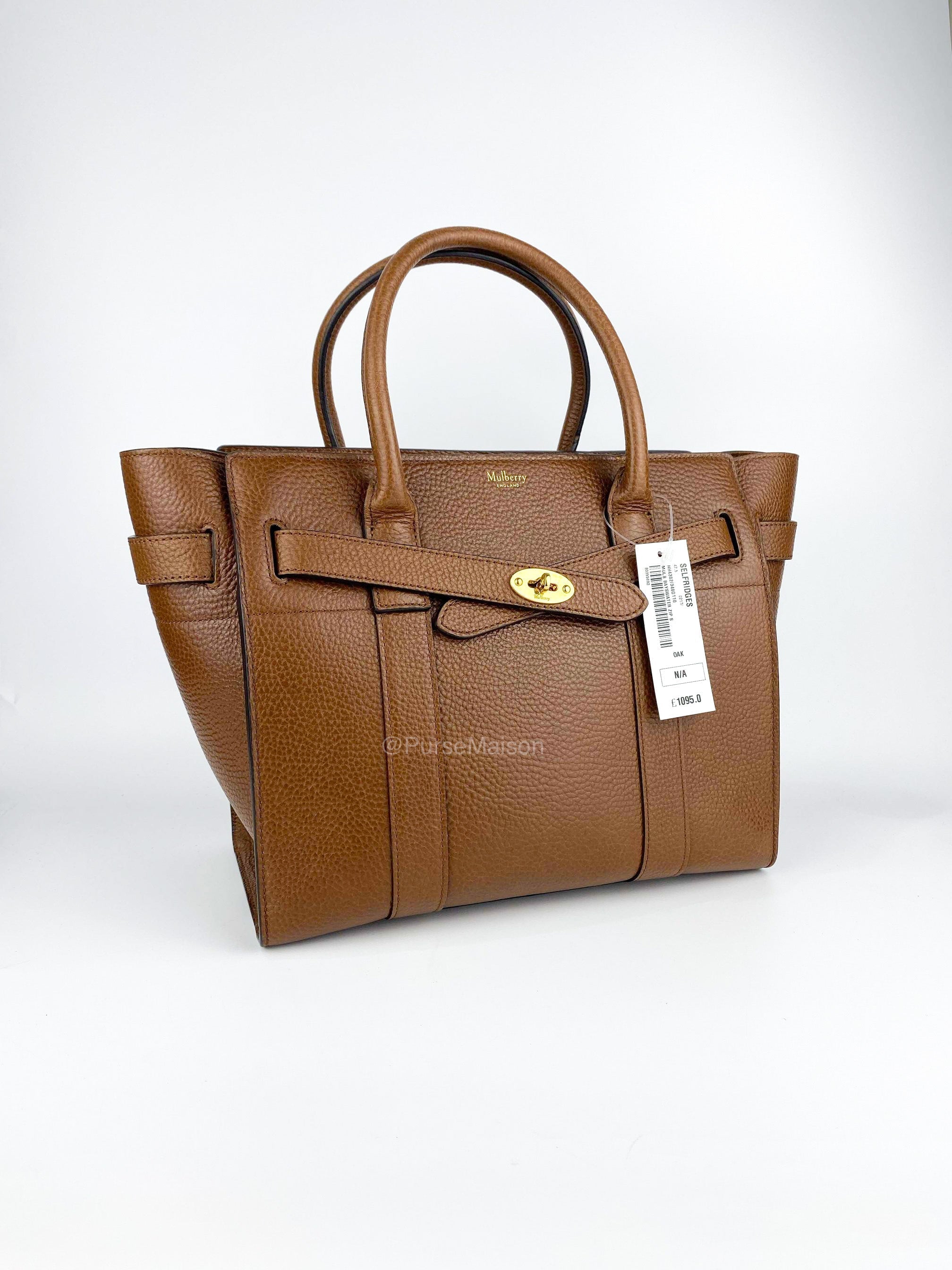 Mulberry Bayswater Zip small oak color