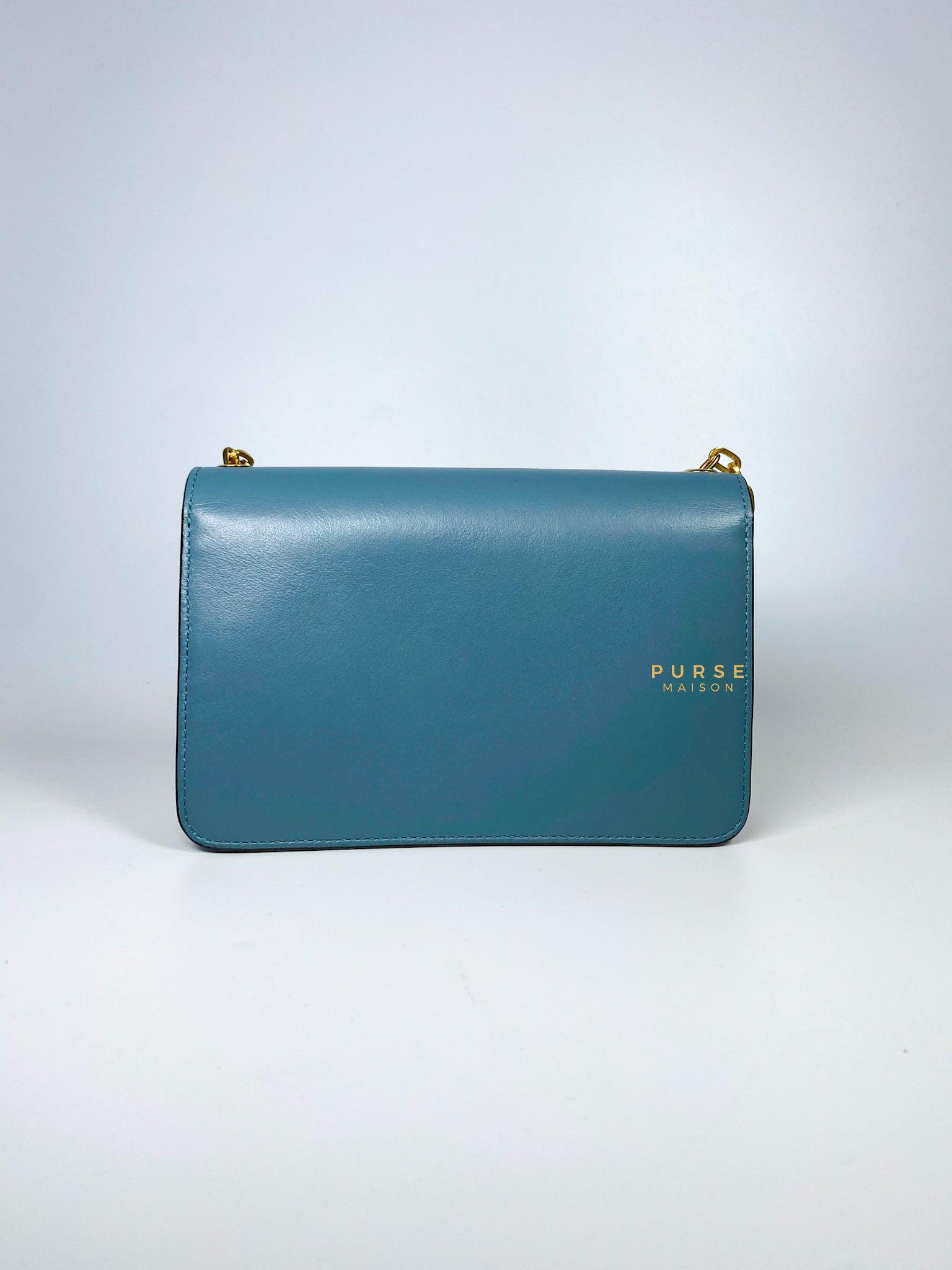 Mulberry Multicolored Multi-Flap Leather Clutch Bag