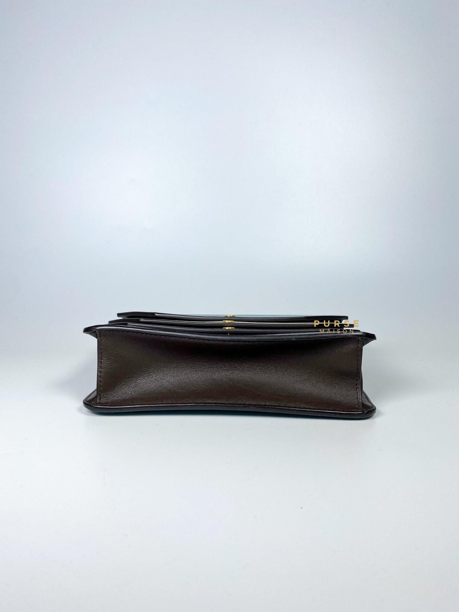 Mulberry Multicolored Multi-Flap Leather Clutch Bag