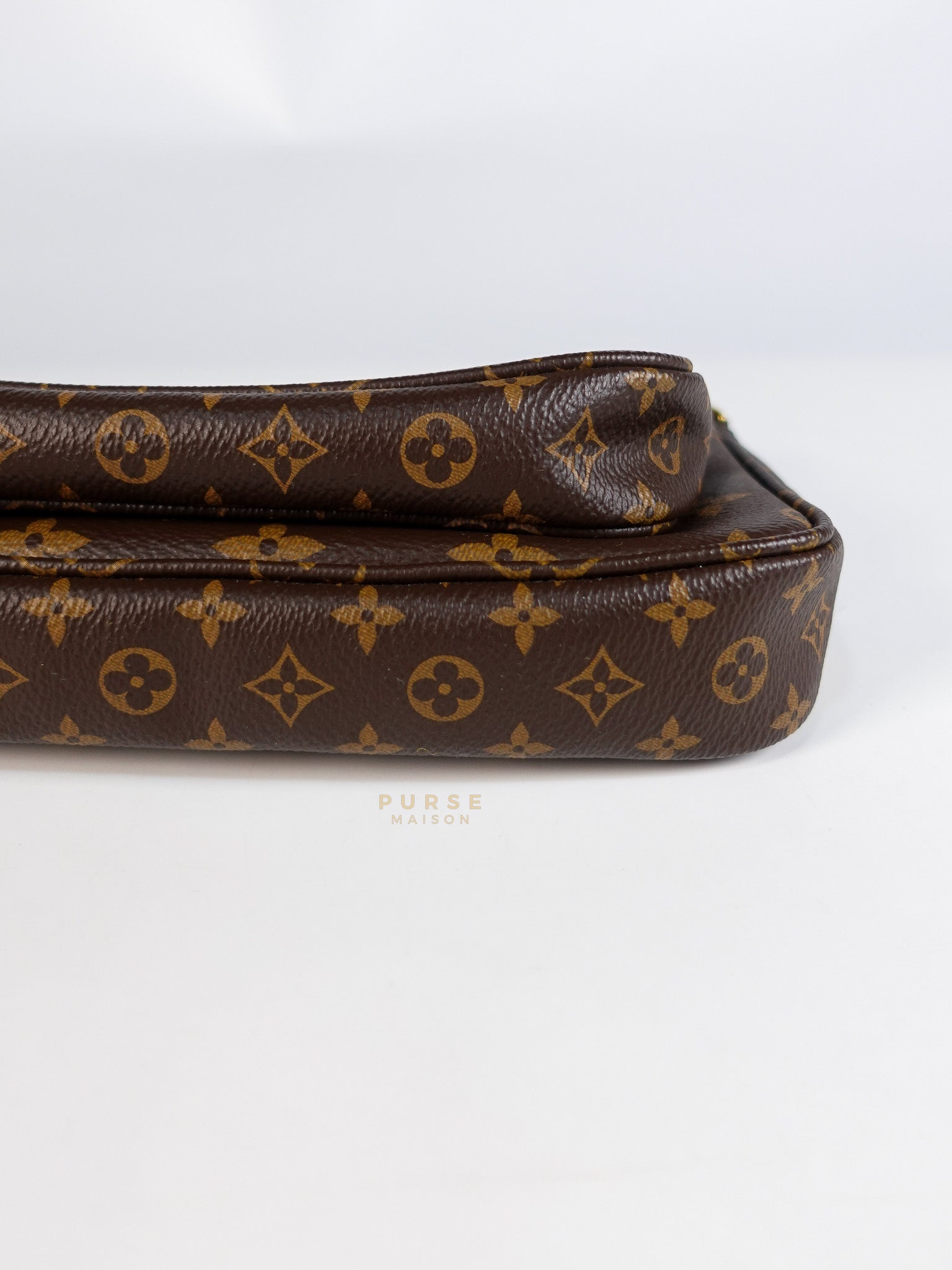 Multi Pochette Accessoires Monogram Canvas & Khaki Strap(Date Code: SP5108) | Purse Maison Luxury Bags Shop