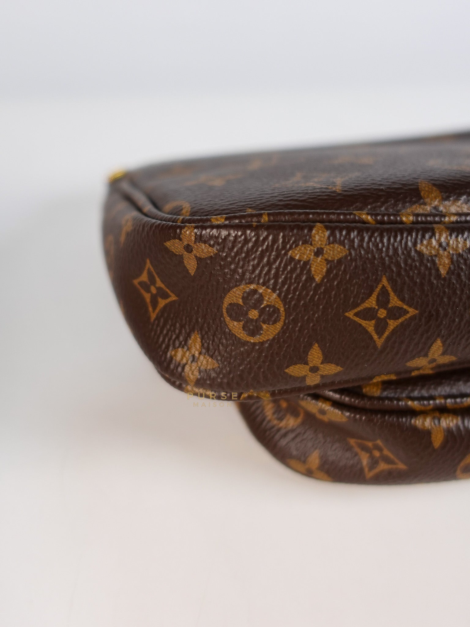 Multi Pochette Accessoires Monogram Canvas & Khaki Strap(Date Code: SP5108) | Purse Maison Luxury Bags Shop