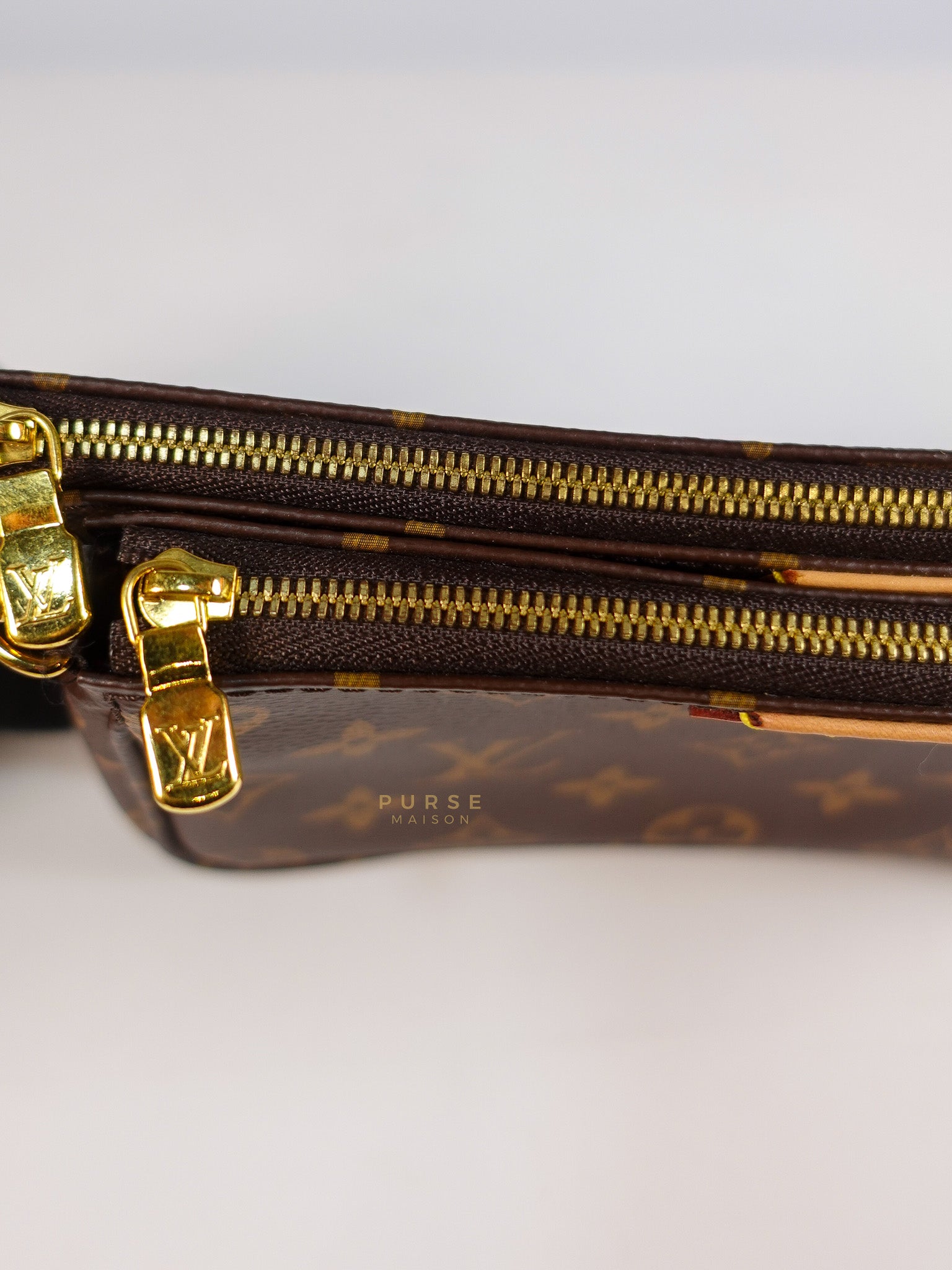 Multi Pochette Accessoires Monogram Canvas & Khaki Strap(Date Code: SP5108) | Purse Maison Luxury Bags Shop