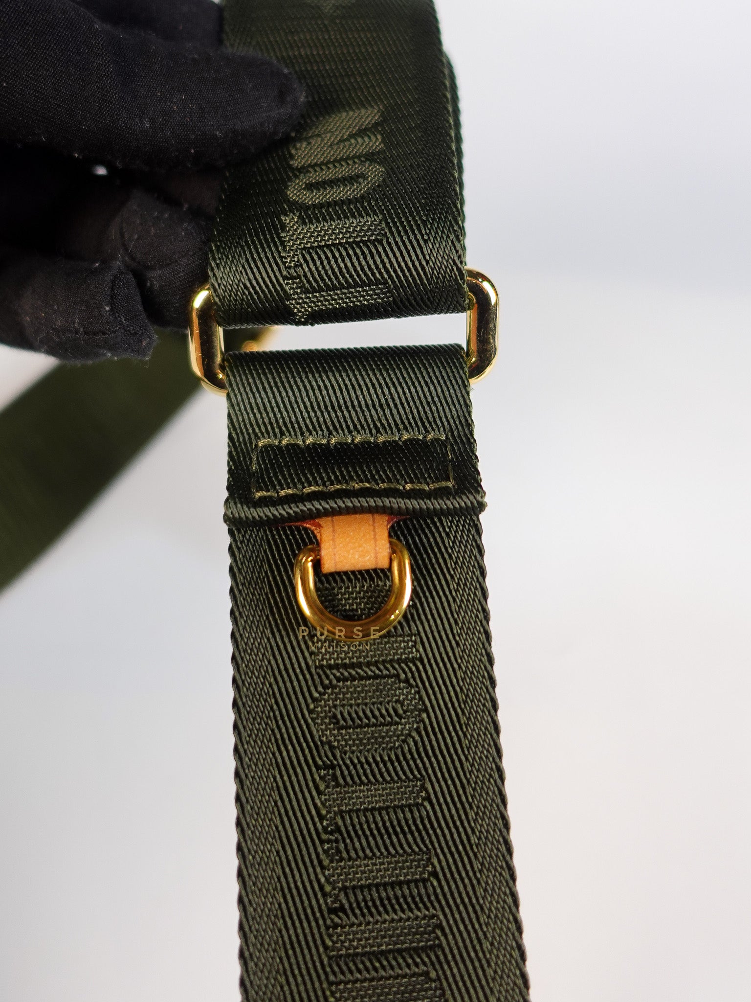 Multi Pochette Accessoires Monogram Canvas & Khaki Strap(Date Code: SP5108) | Purse Maison Luxury Bags Shop