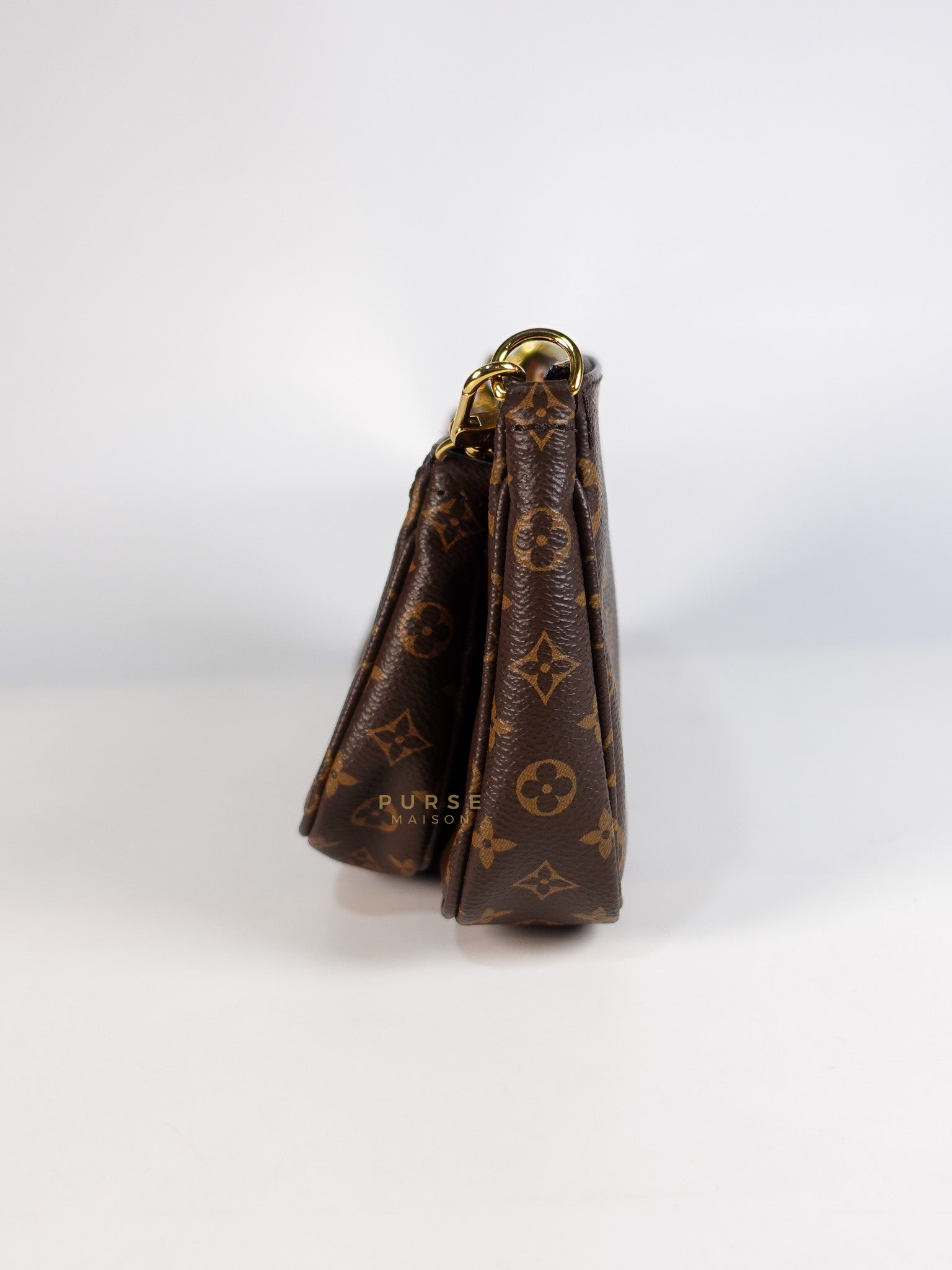 Multi Pochette Accessoires Monogram Canvas & Khaki Strap(Date Code: SP5108) | Purse Maison Luxury Bags Shop