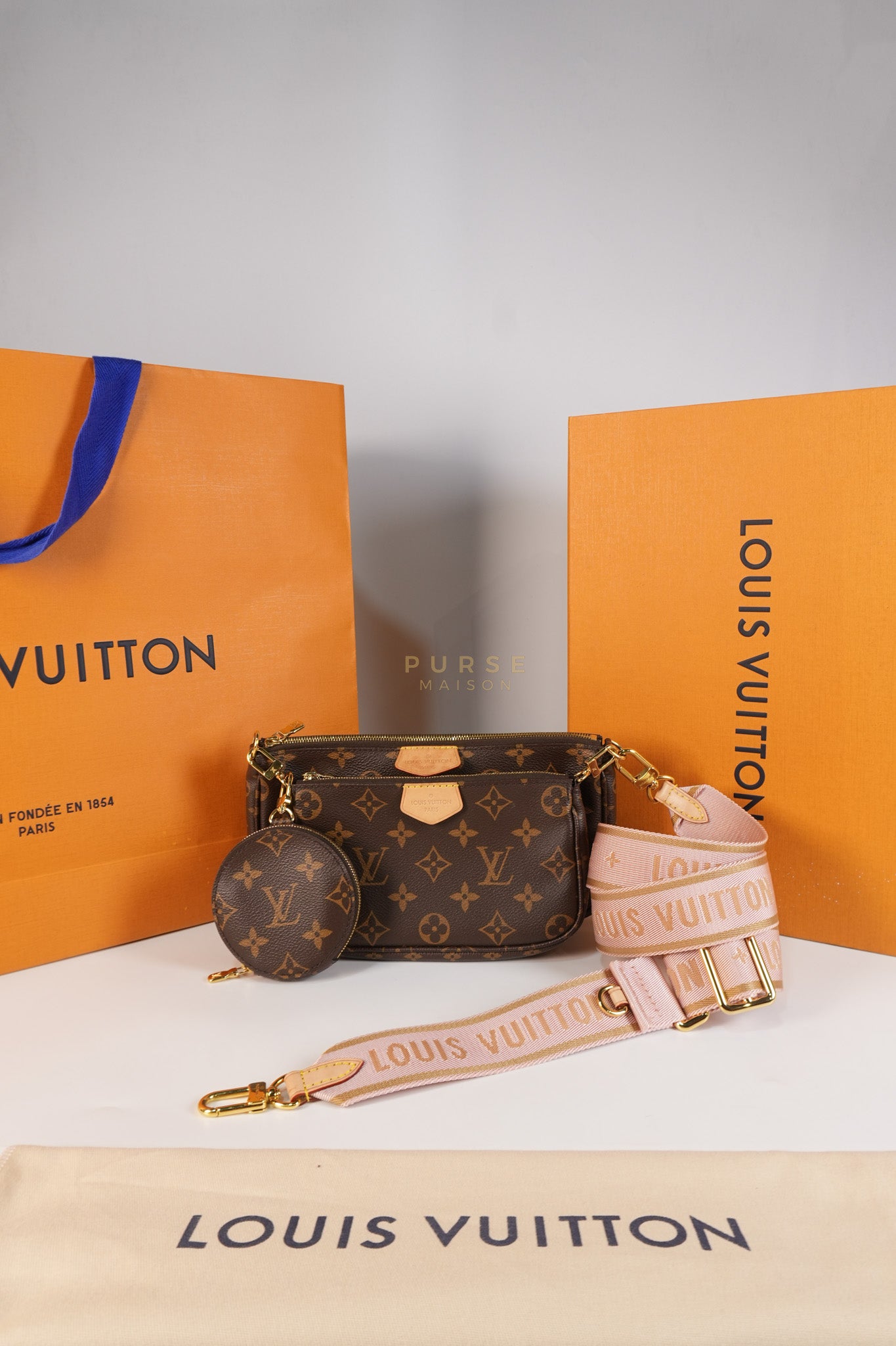 Multi Pochette Accessoires Monogram Canvas Microchip) | Purse Maison Luxury Bags Shop