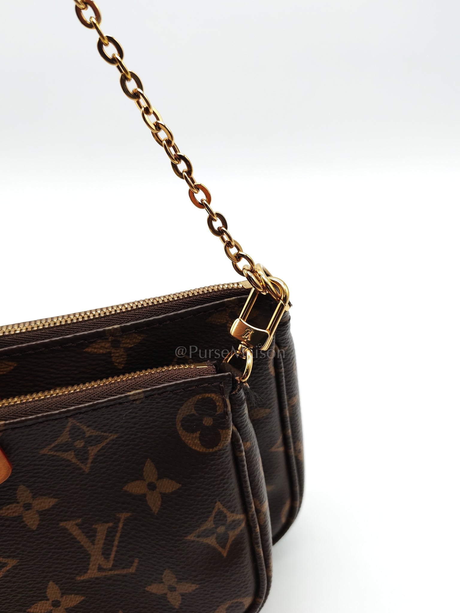 Multipochette in Monogram Canvas Crossbody Bag (Microchip) | Purse Maison Luxury Bags Shop