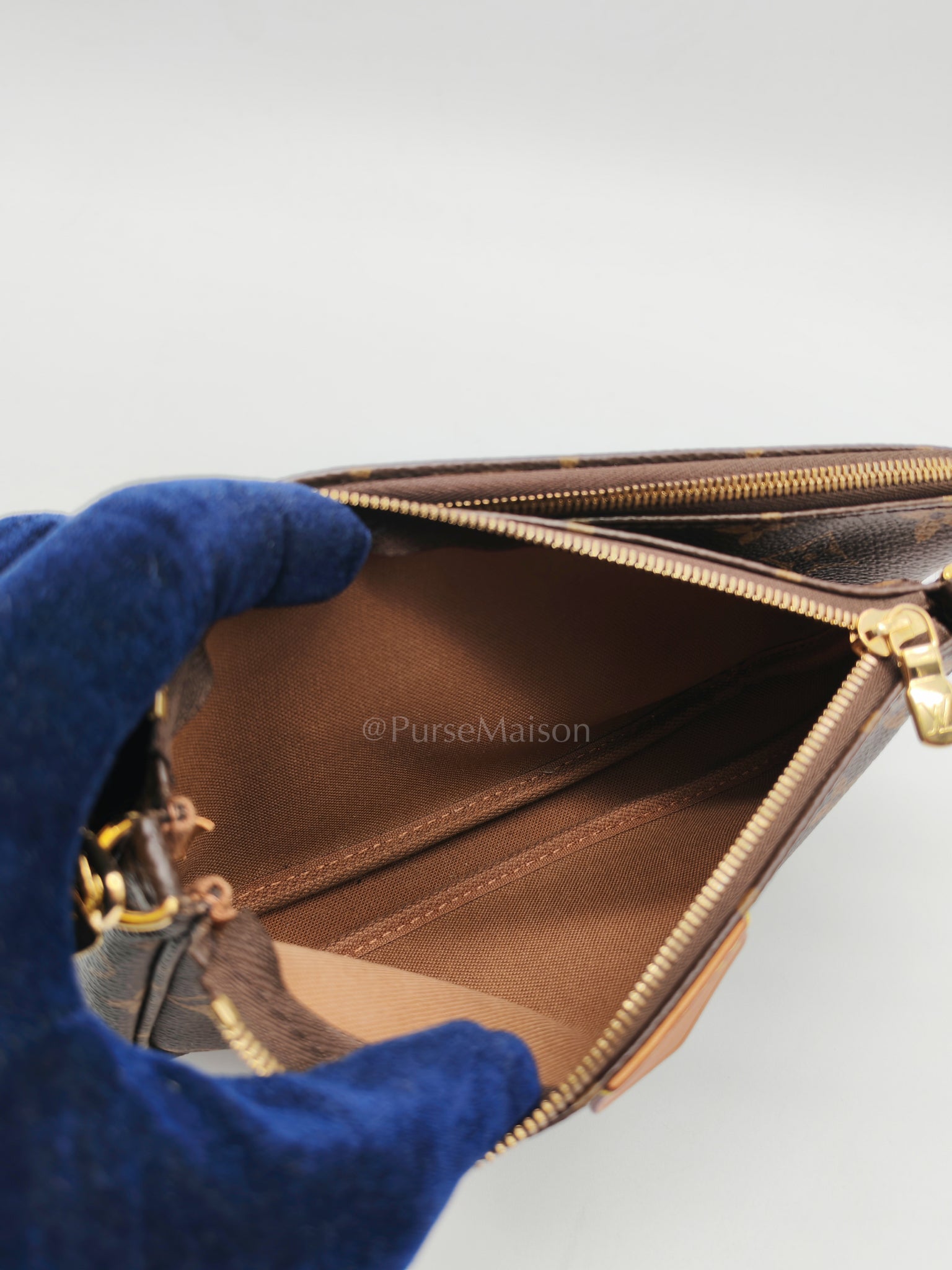 Multipochette in Monogram Canvas Crossbody Bag (Microchip) | Purse Maison Luxury Bags Shop