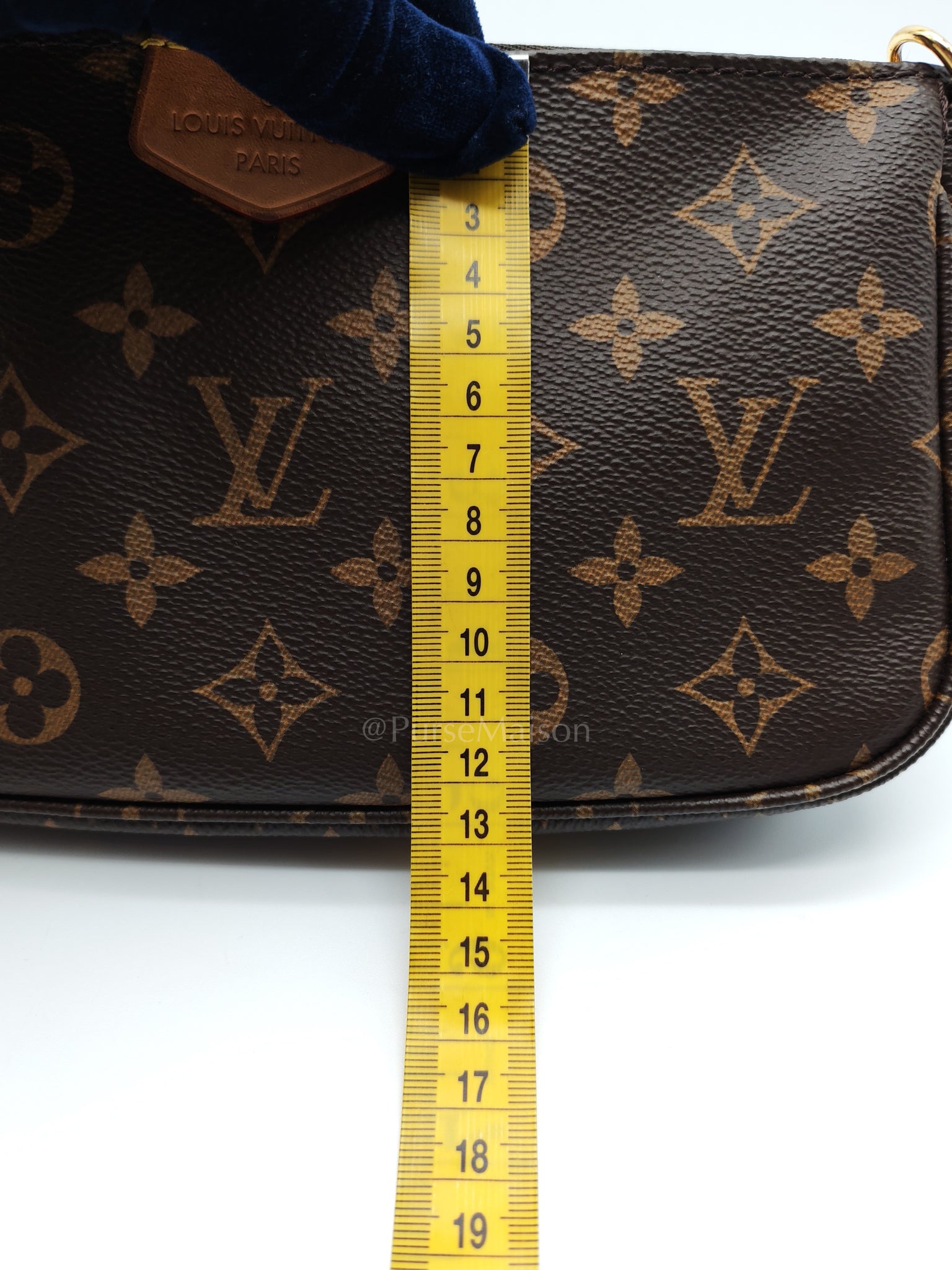 Multipochette in Monogram Canvas Crossbody Bag (Microchip) | Purse Maison Luxury Bags Shop