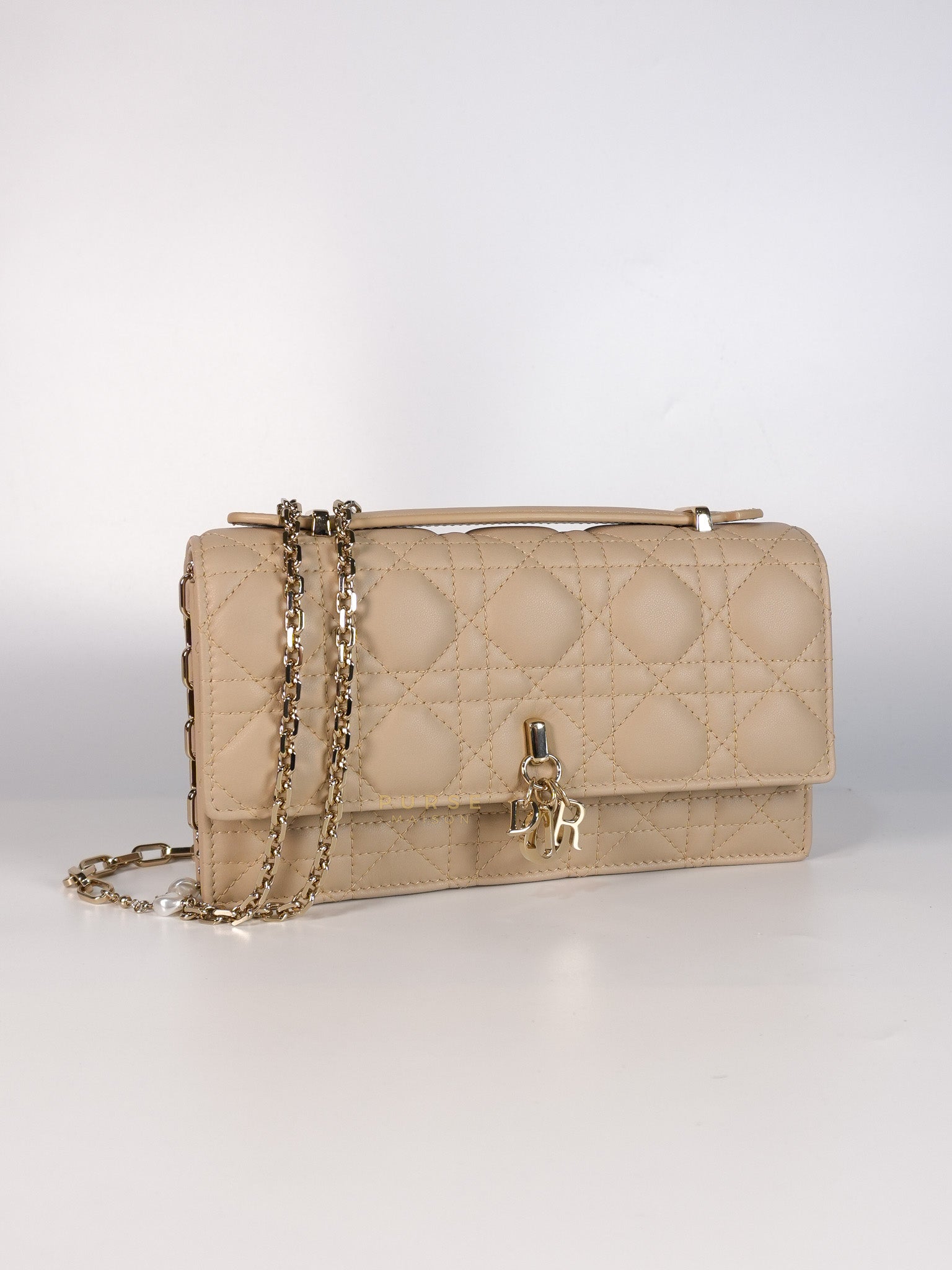 My Dior Mini Top Handle Bag in Biscuit | Purse Maison Luxury Bags Shop