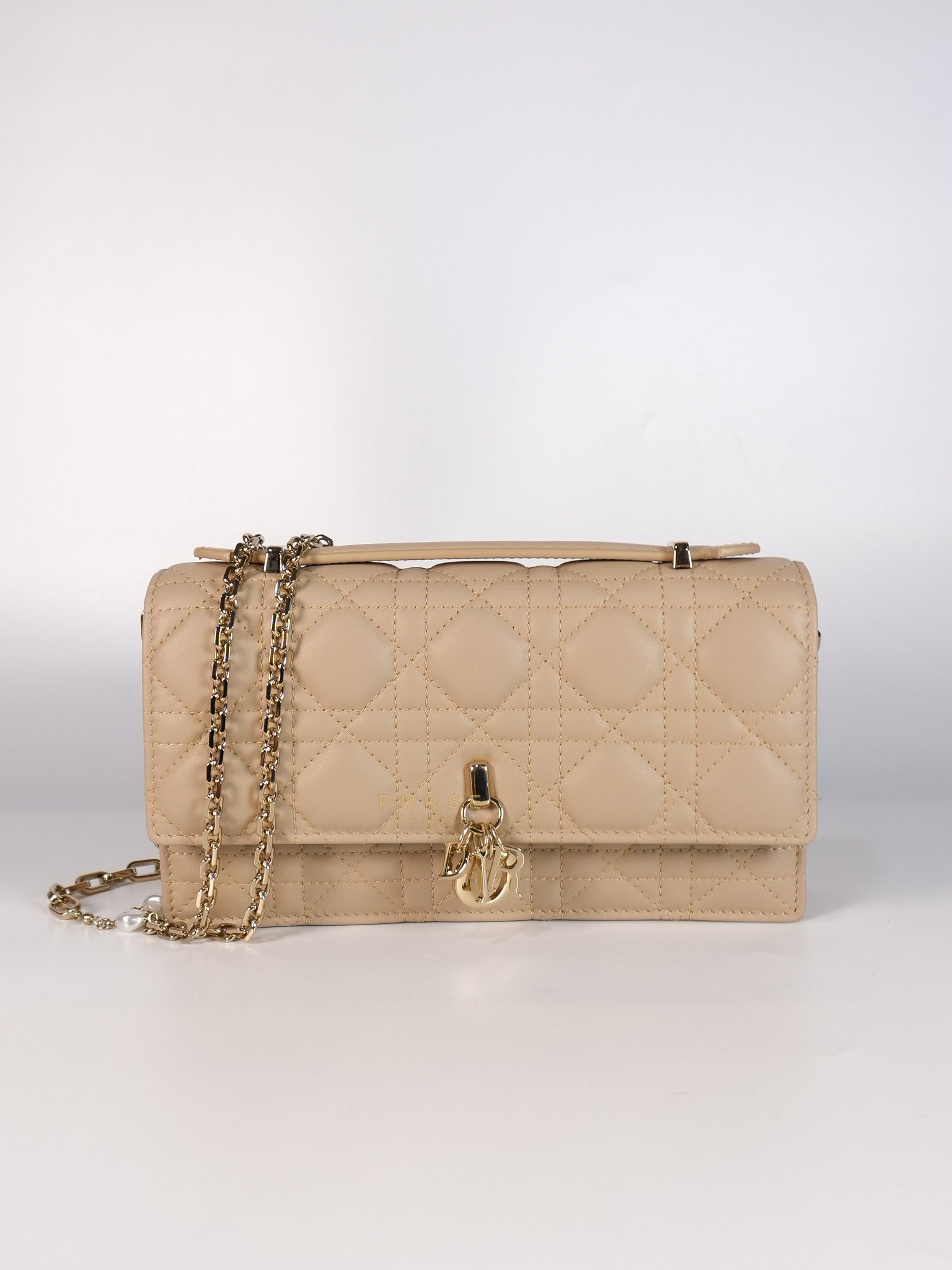 My Dior Mini Top Handle Bag in Biscuit | Purse Maison Luxury Bags Shop