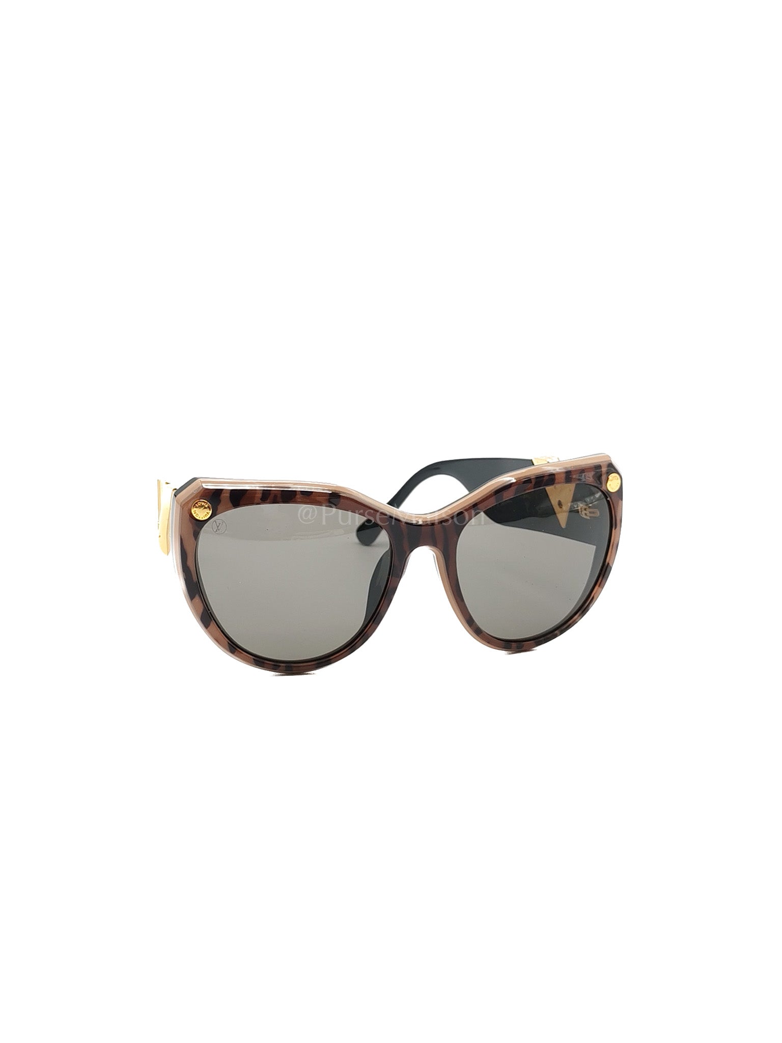 My Fair Lady Sunglasses in Leopard Print | Purse Maison Luxury Bags Shop