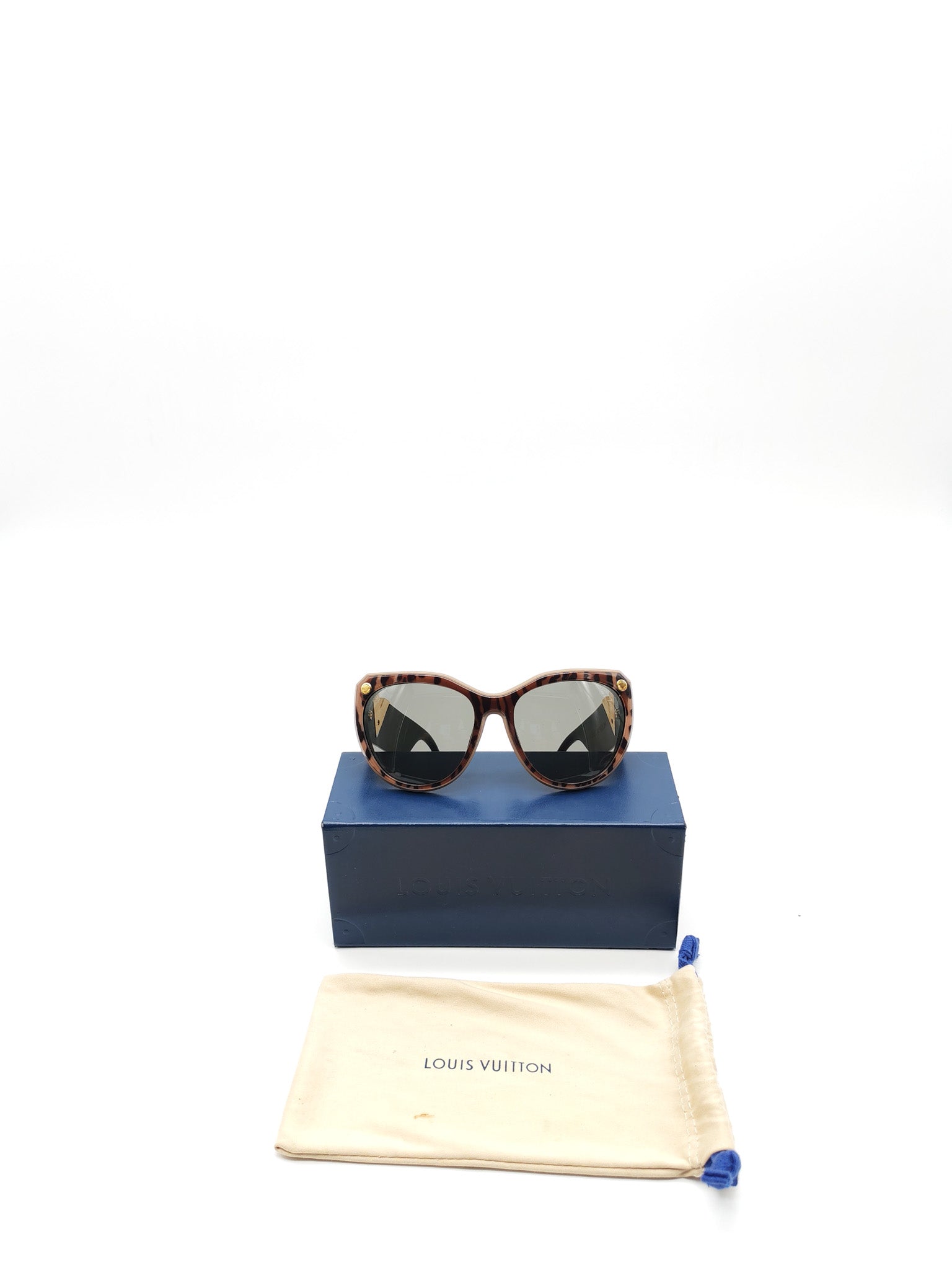 My Fair Lady Sunglasses in Leopard Print | Purse Maison Luxury Bags Shop