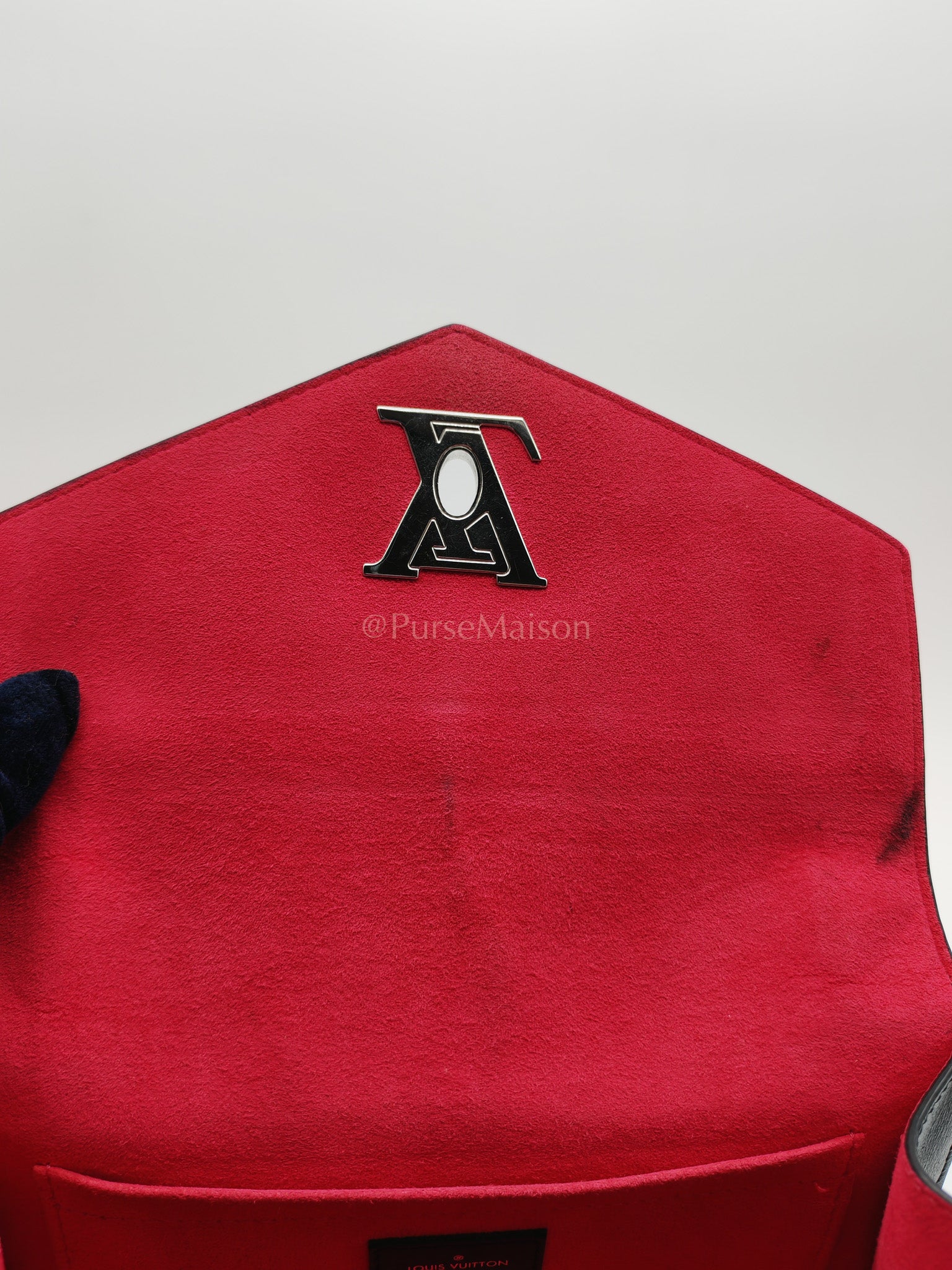 My Lock Me Limited Edition Pin Embellished Calfskin Leather Shoulder Bag (Date Code: AR3108) | Purse Maison Luxury Bags Shop