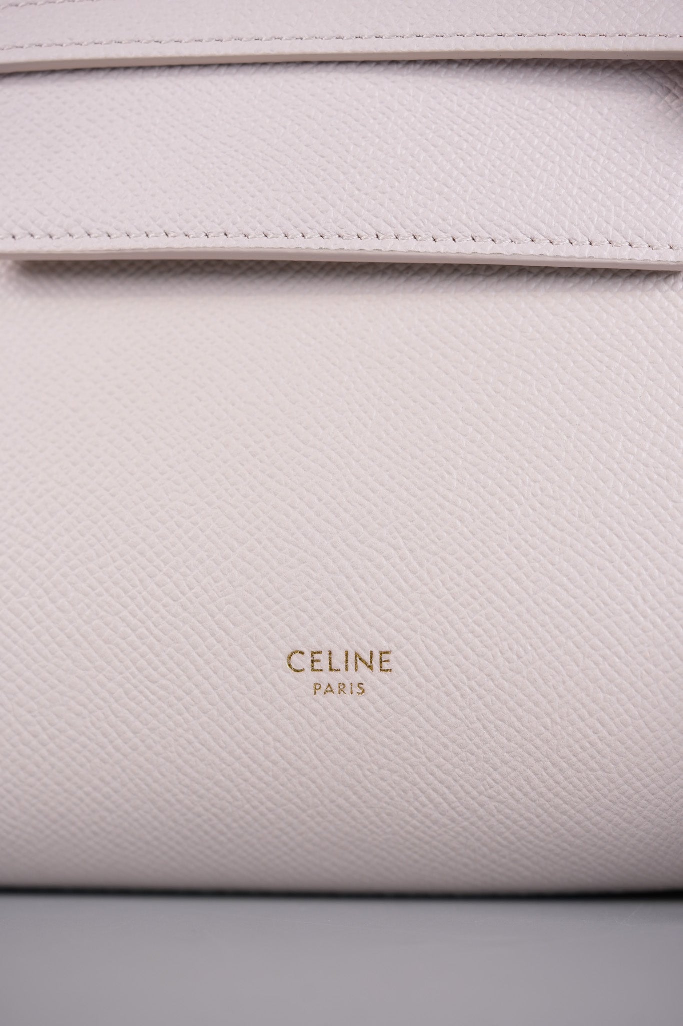 Nano Belt Bag in Light Pink Grained Calfskin Leather | Purse Maison Luxury Bags Shop