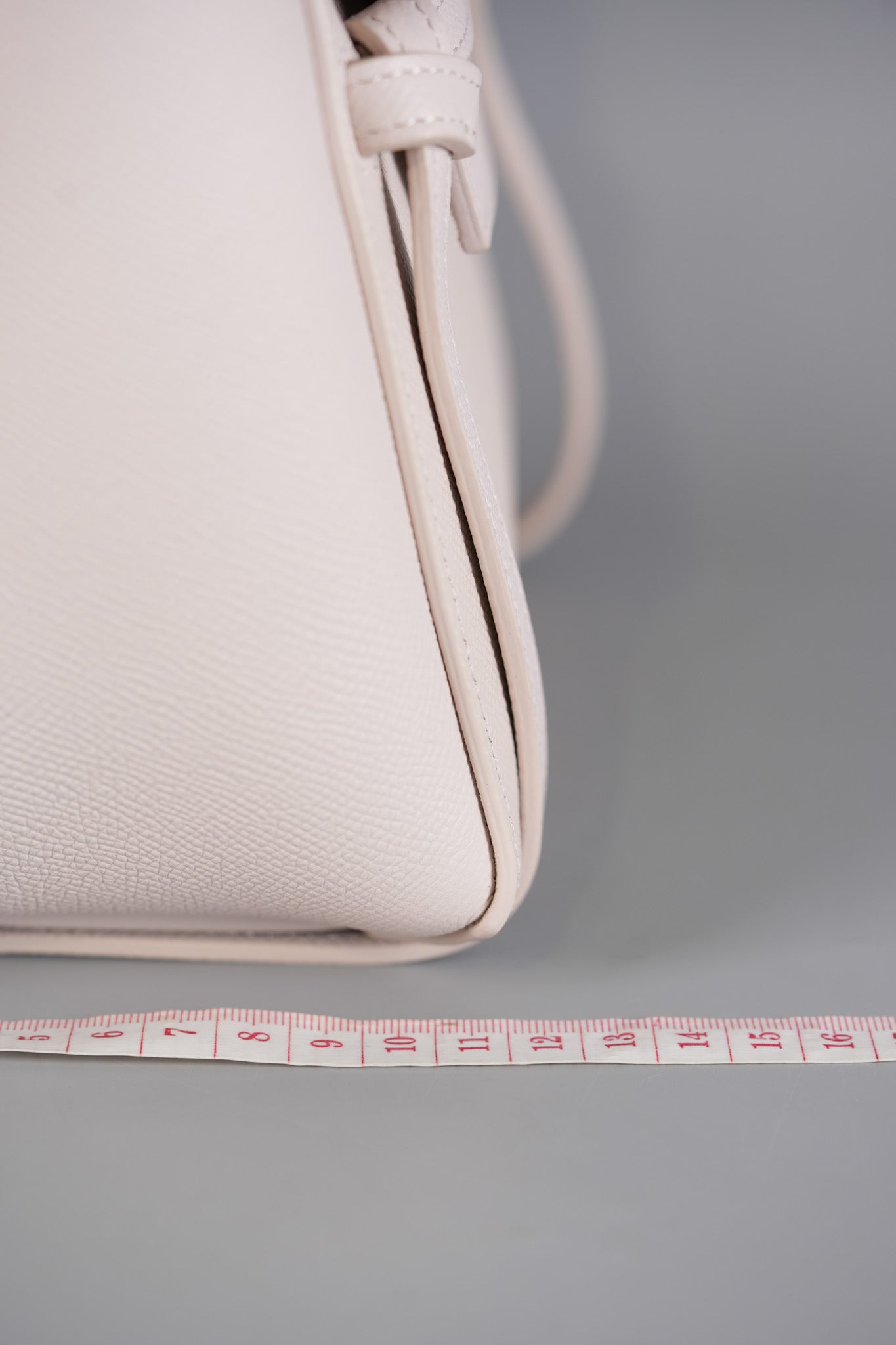 Nano Belt Bag in Light Pink Grained Calfskin Leather | Purse Maison Luxury Bags Shop