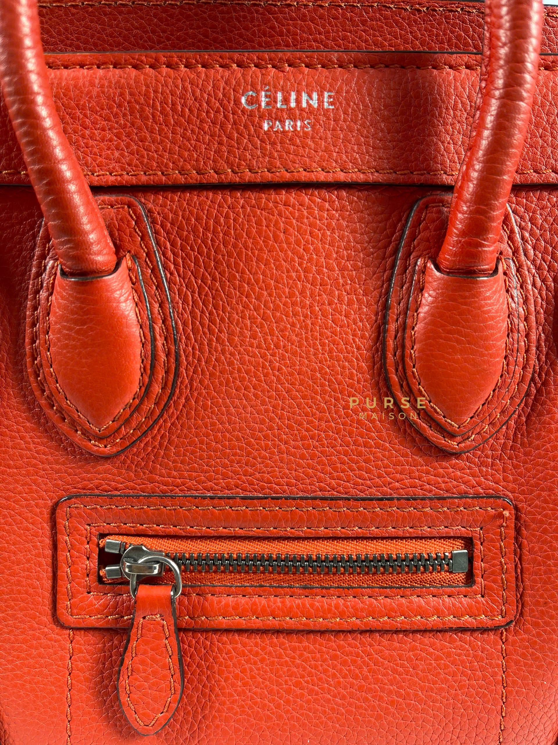 Celine on sale nano orange