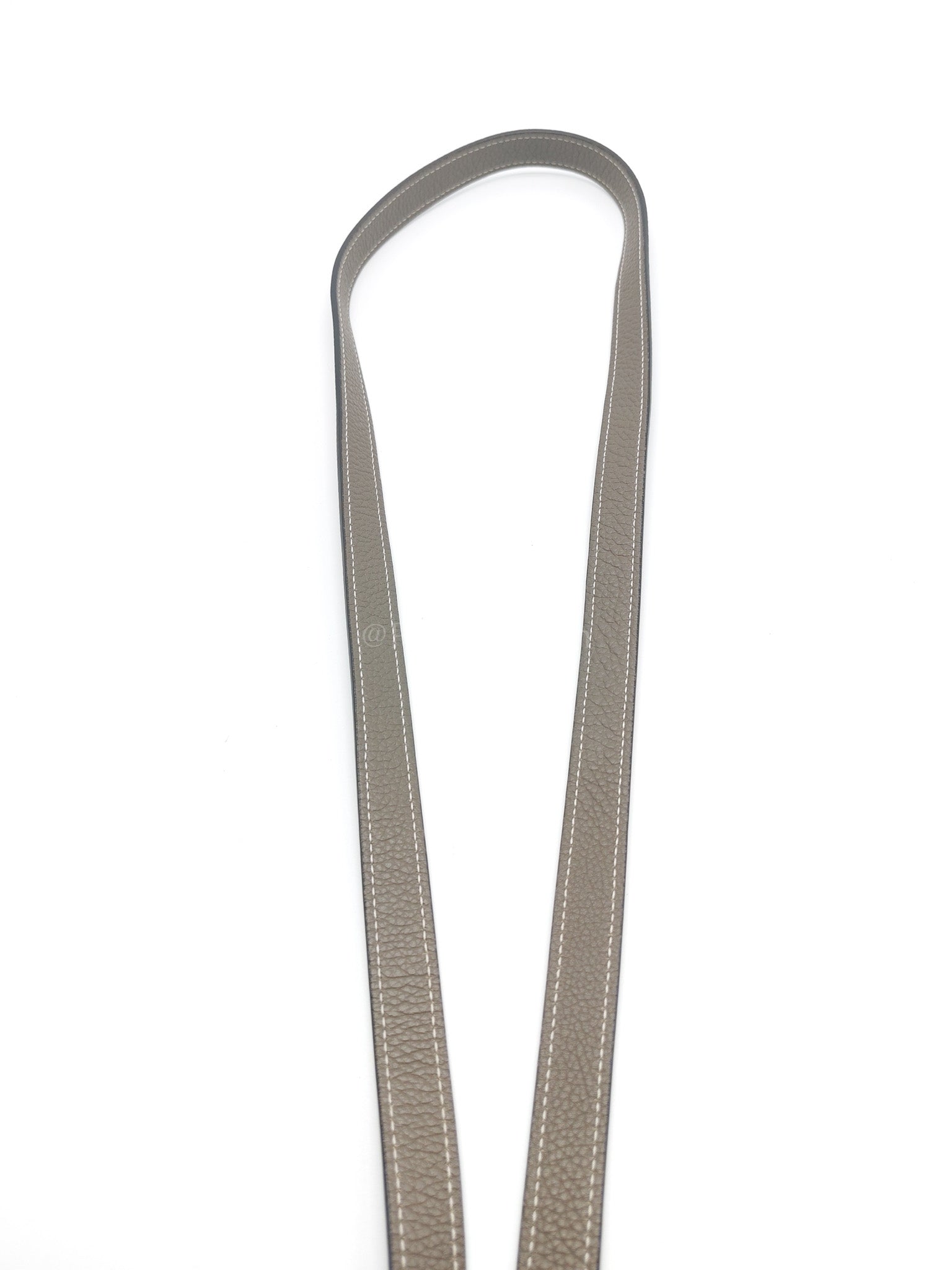 Nano Luggage in Souris Drummed Calfskin Leather Shoulder Bag | Purse Maison Luxury Bags Shop