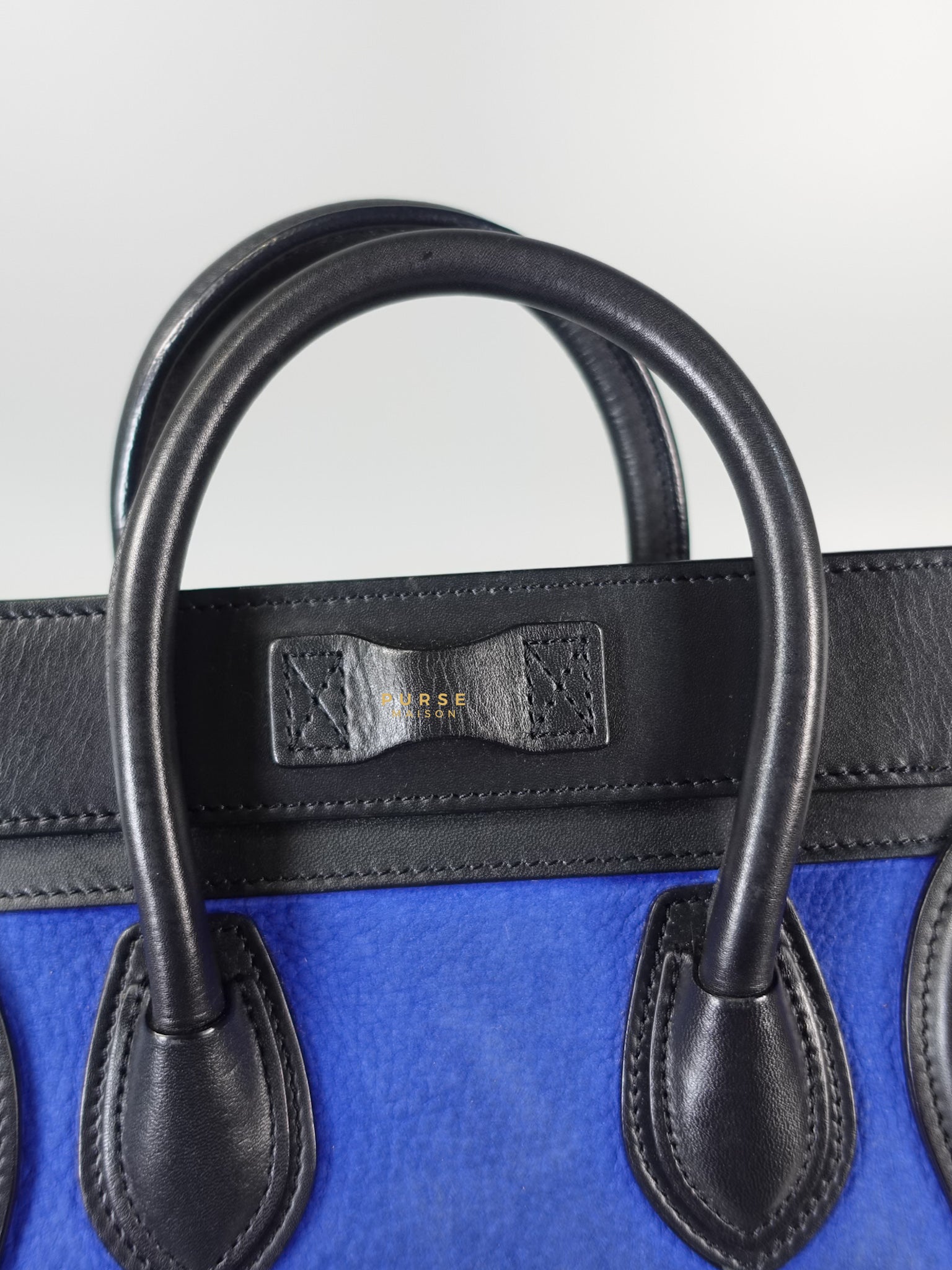 Nano Luggage Tricolor Bag | Purse Maison Luxury Bags Shop