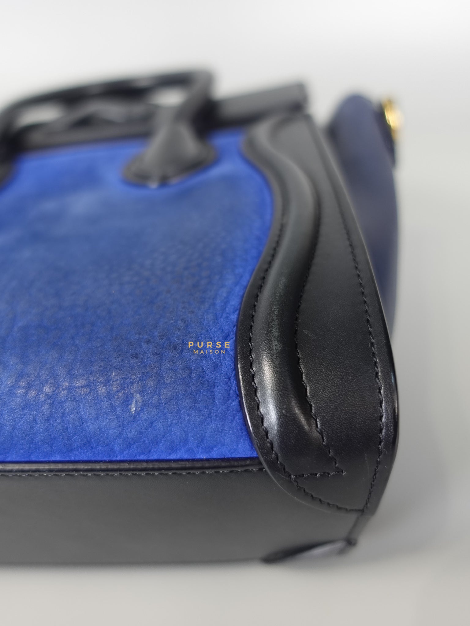 Nano Luggage Tricolor Bag | Purse Maison Luxury Bags Shop