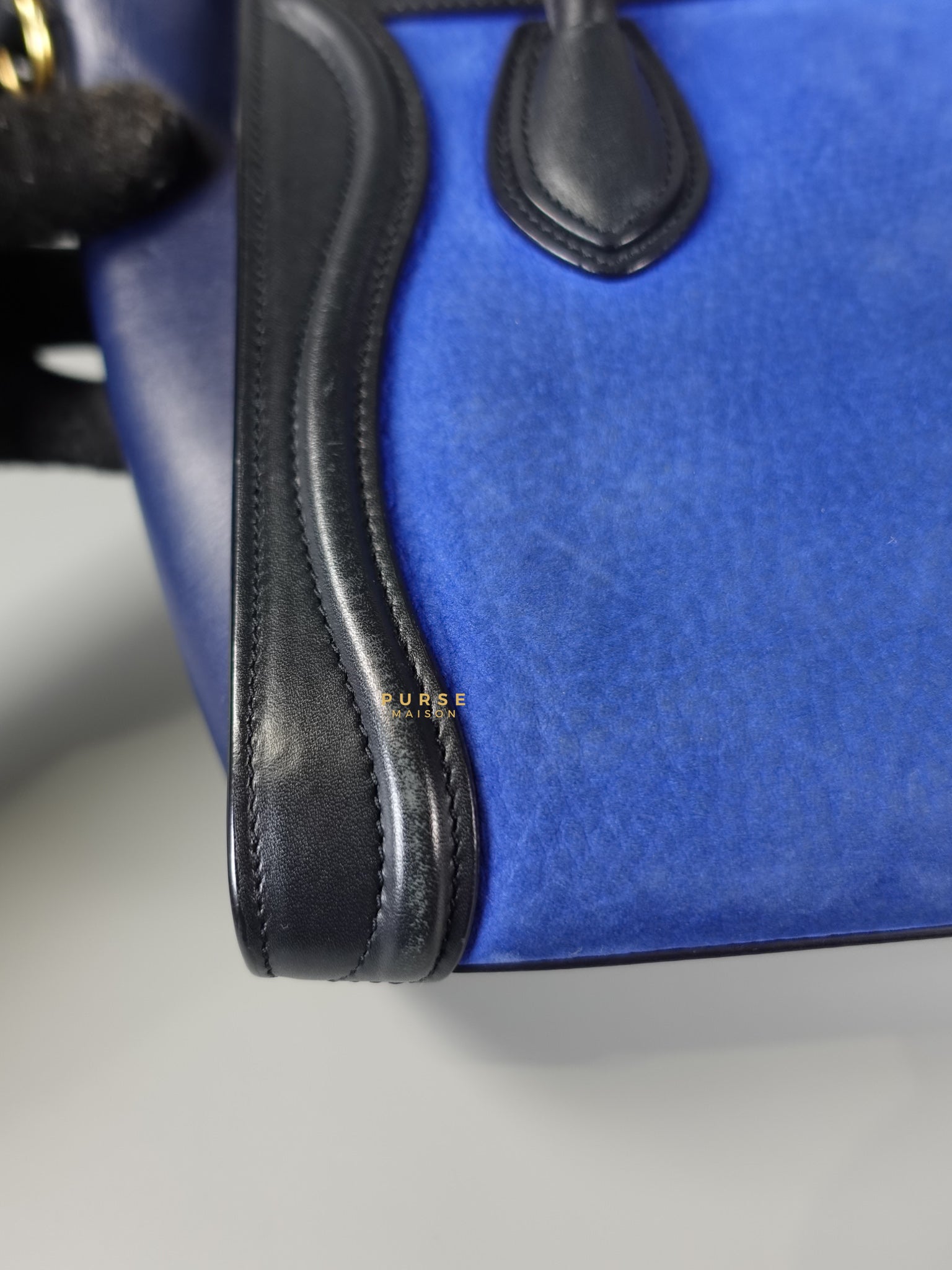 Nano Luggage Tricolor Bag | Purse Maison Luxury Bags Shop