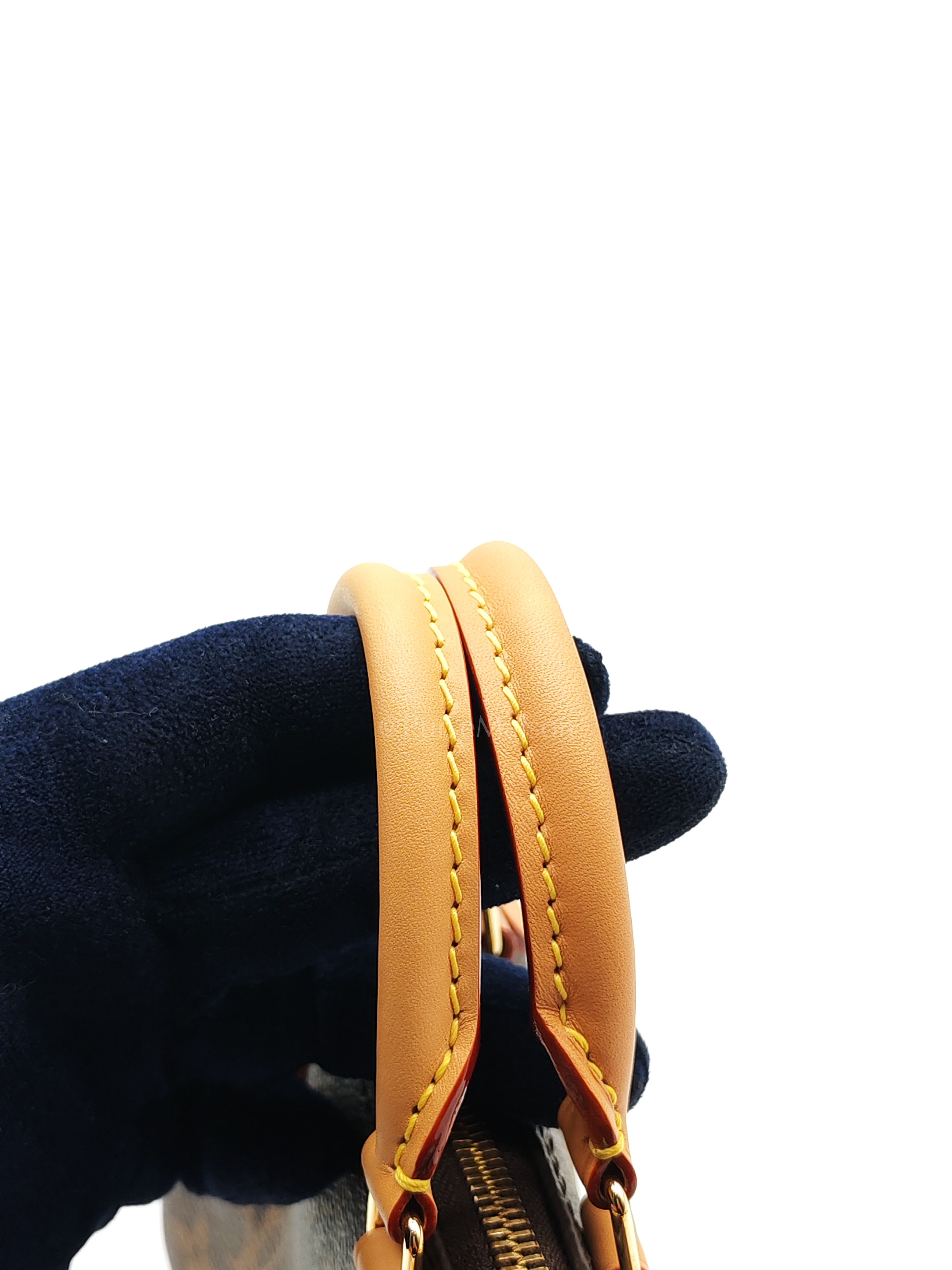 Nano Speedy Bandoulière in Monogram Canvas & Gold Hardware (Datecode: TN3265) | Purse Maison Luxury Bags Shop