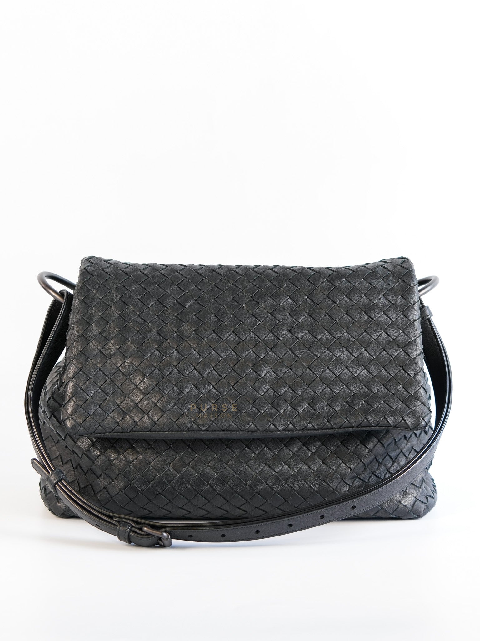 Nappa Intreciato Flap Shoulder Bag | Purse Maison Luxury Bags Shop