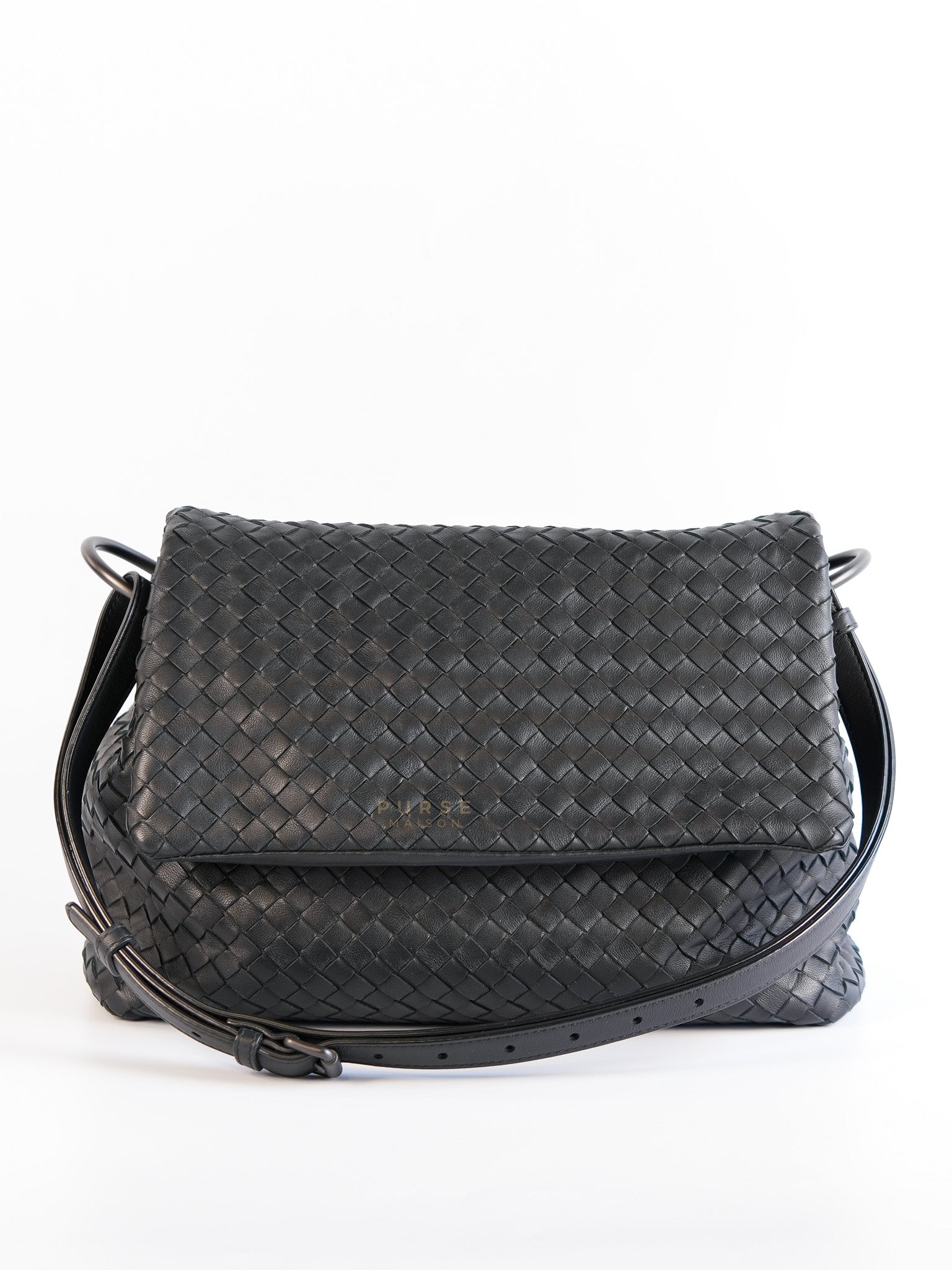 Nappa Intreciato Flap Shoulder Bag | Purse Maison Luxury Bags Shop