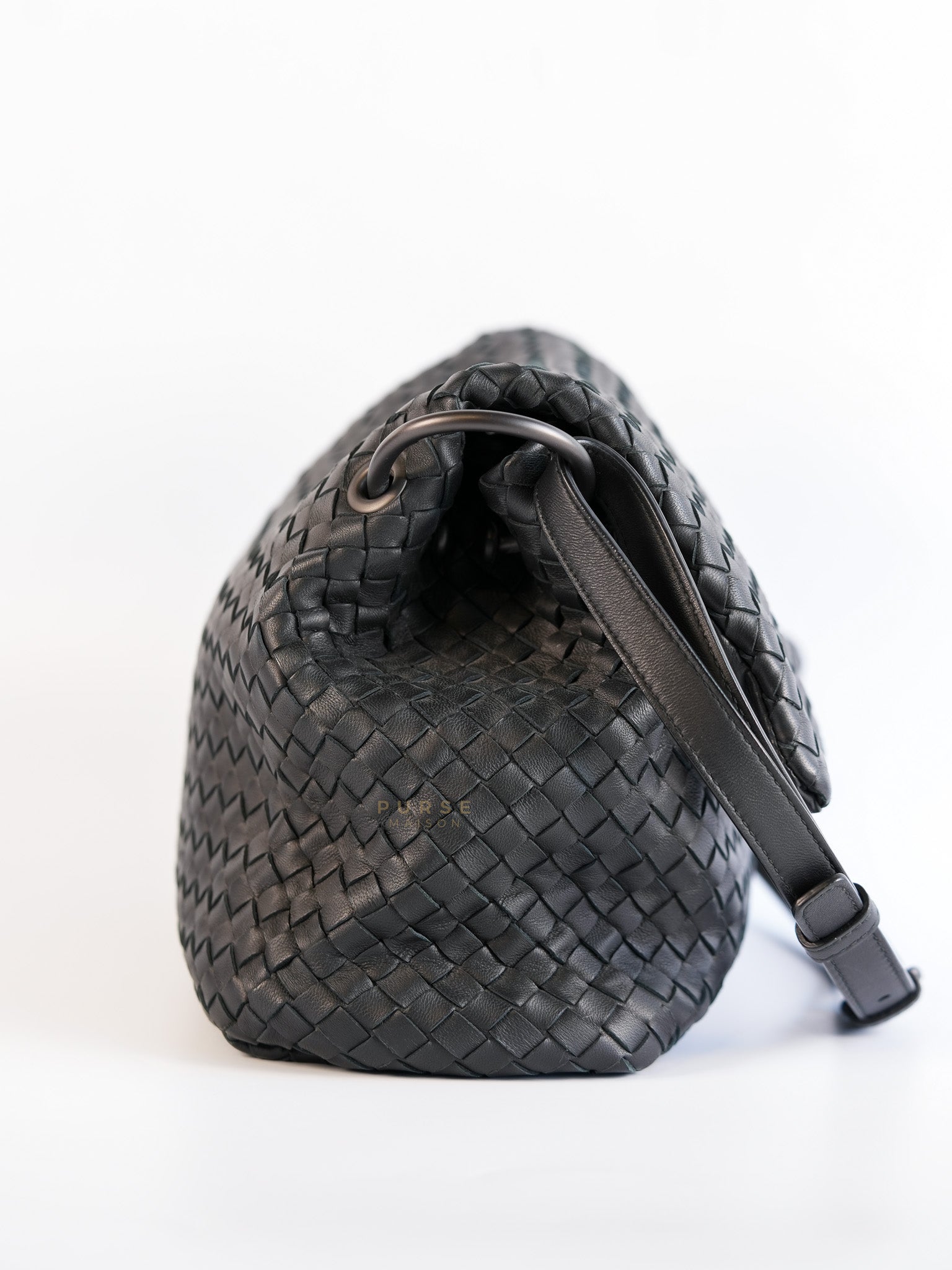 Nappa Intreciato Flap Shoulder Bag | Purse Maison Luxury Bags Shop
