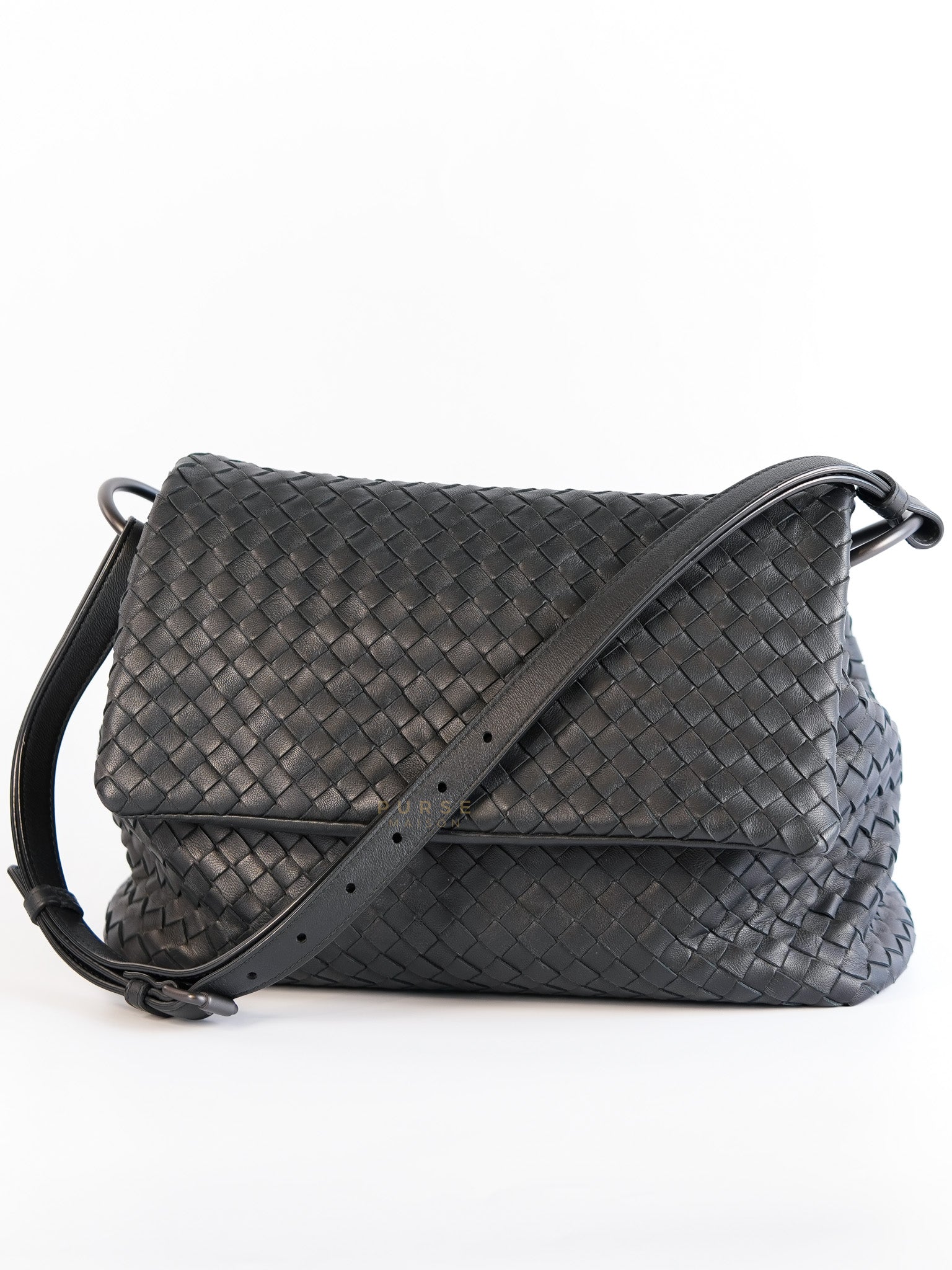 Nappa Intreciato Flap Shoulder Bag | Purse Maison Luxury Bags Shop